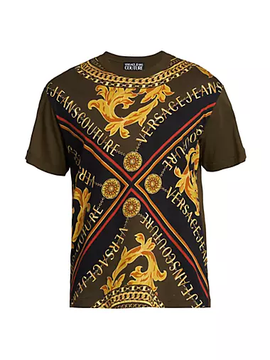 VERSACE JEANS COUTURE: shirt for man - Black  Versace Jeans Couture shirt  73GAL2R0NS153 online at