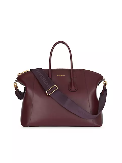 Shop Givenchy Mini Antigona Bag In Crocodile Effect Leather