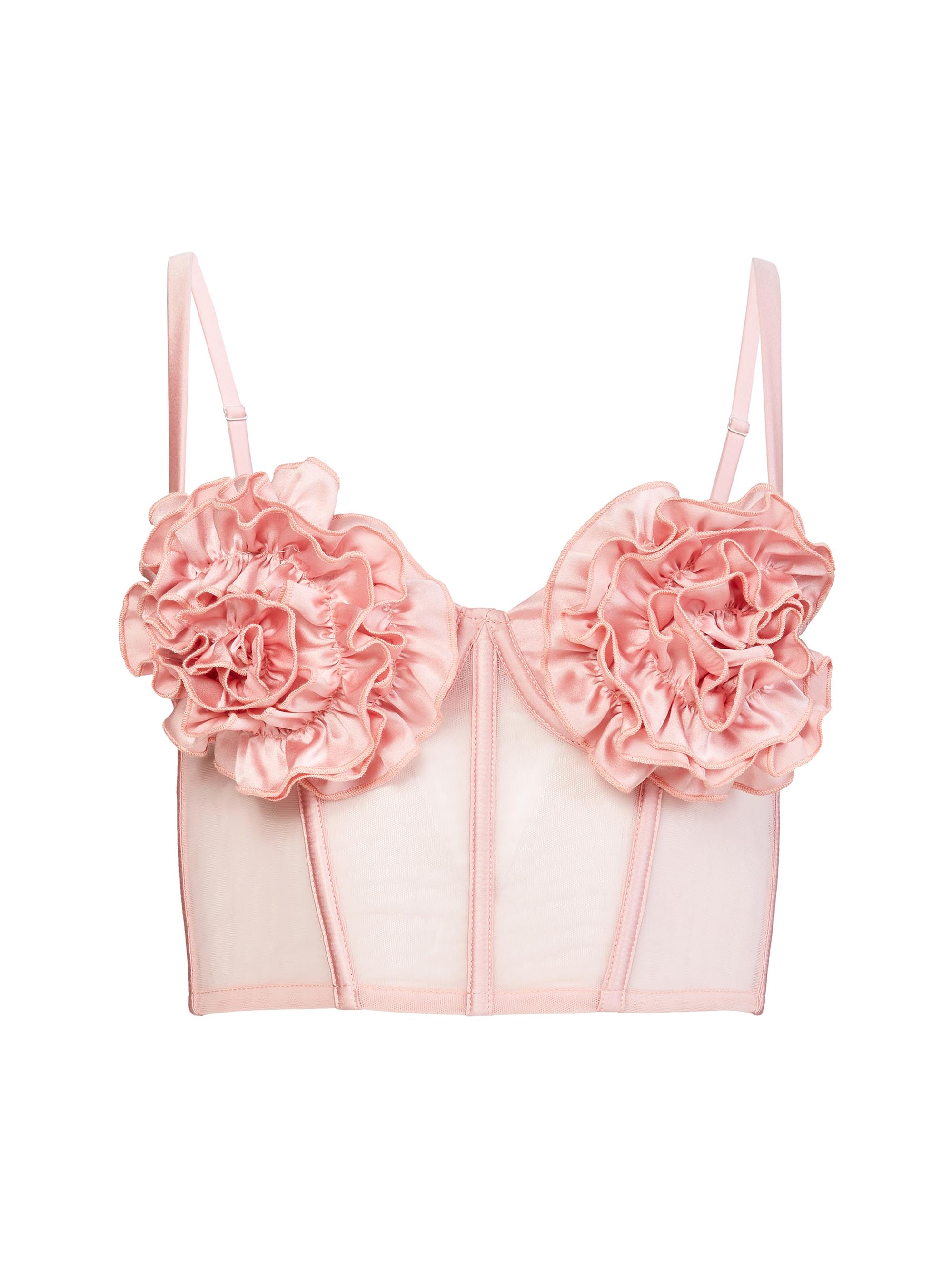 Fleur du Mal Fleur du Mal x Marilyn Monroe Rose Cup Cropped