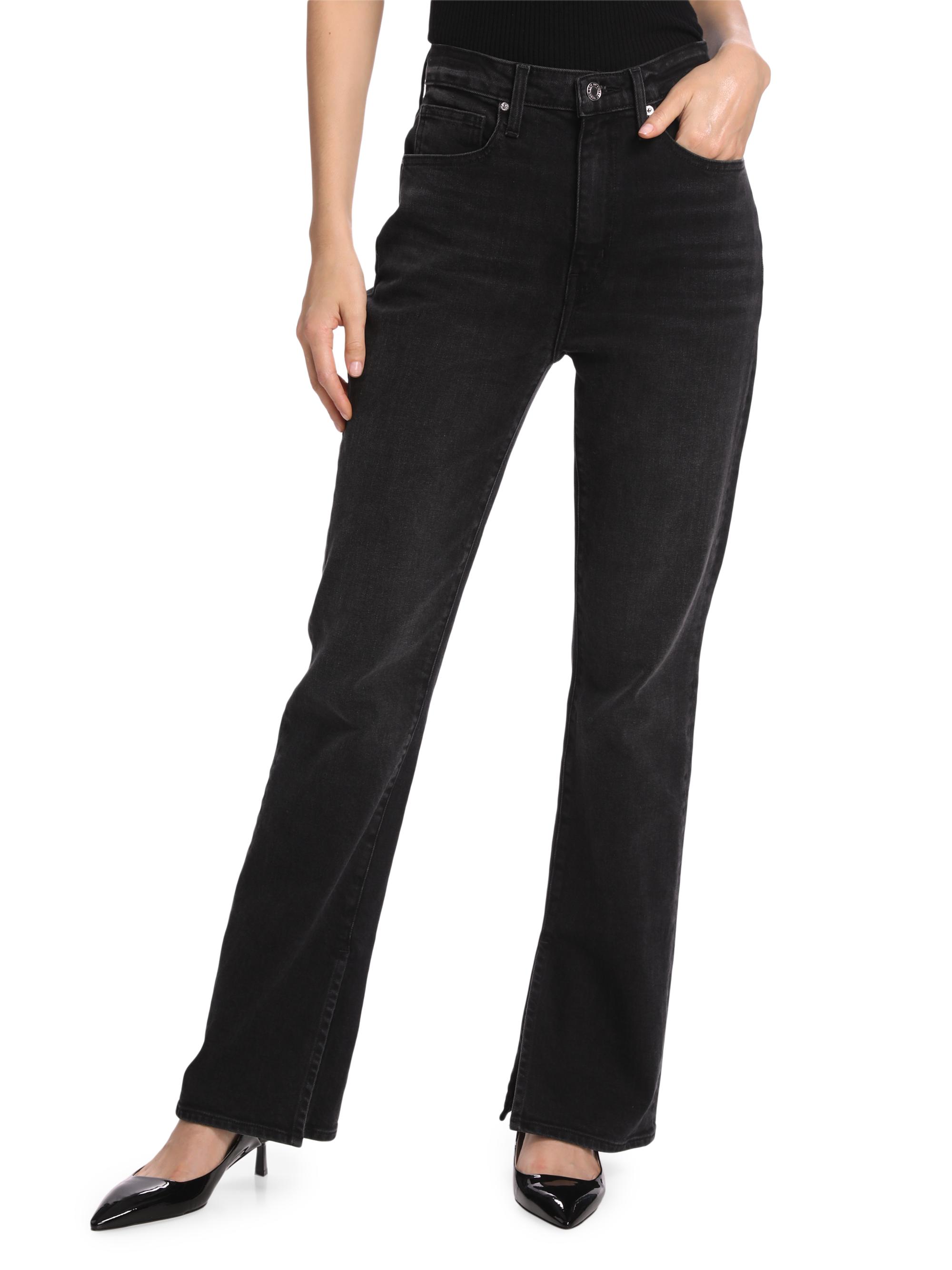 Derek Lam 10 Crosby Women's Frankie Split-Hem Straight-Leg Jeans - Forsyth | Thumbnail 3