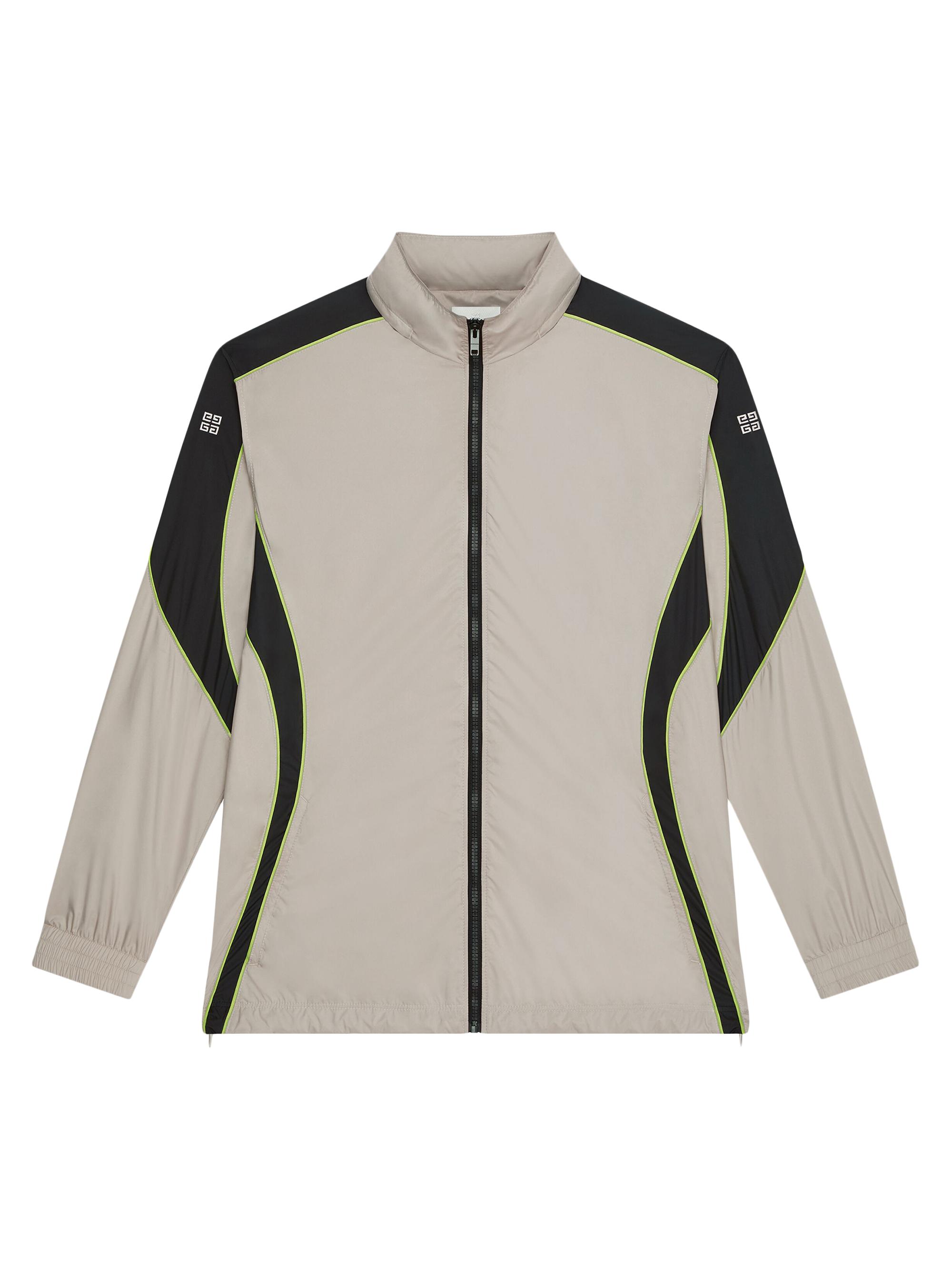 Givenchy Men's Oversized Jogger Jacket - Pearl Grey