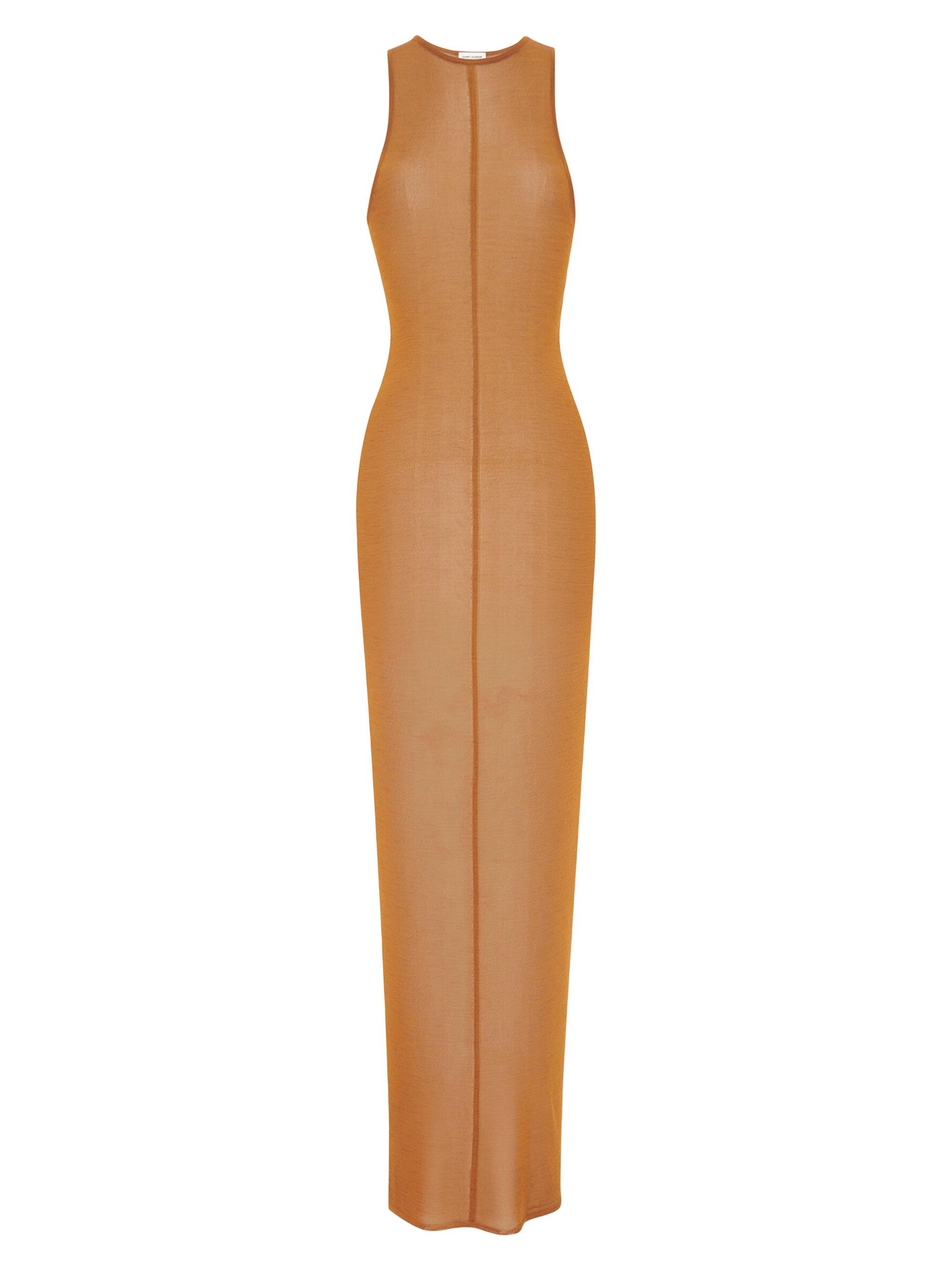 Saint Laurent Tank Top Dress In Knit | Saks Fifth Avenue