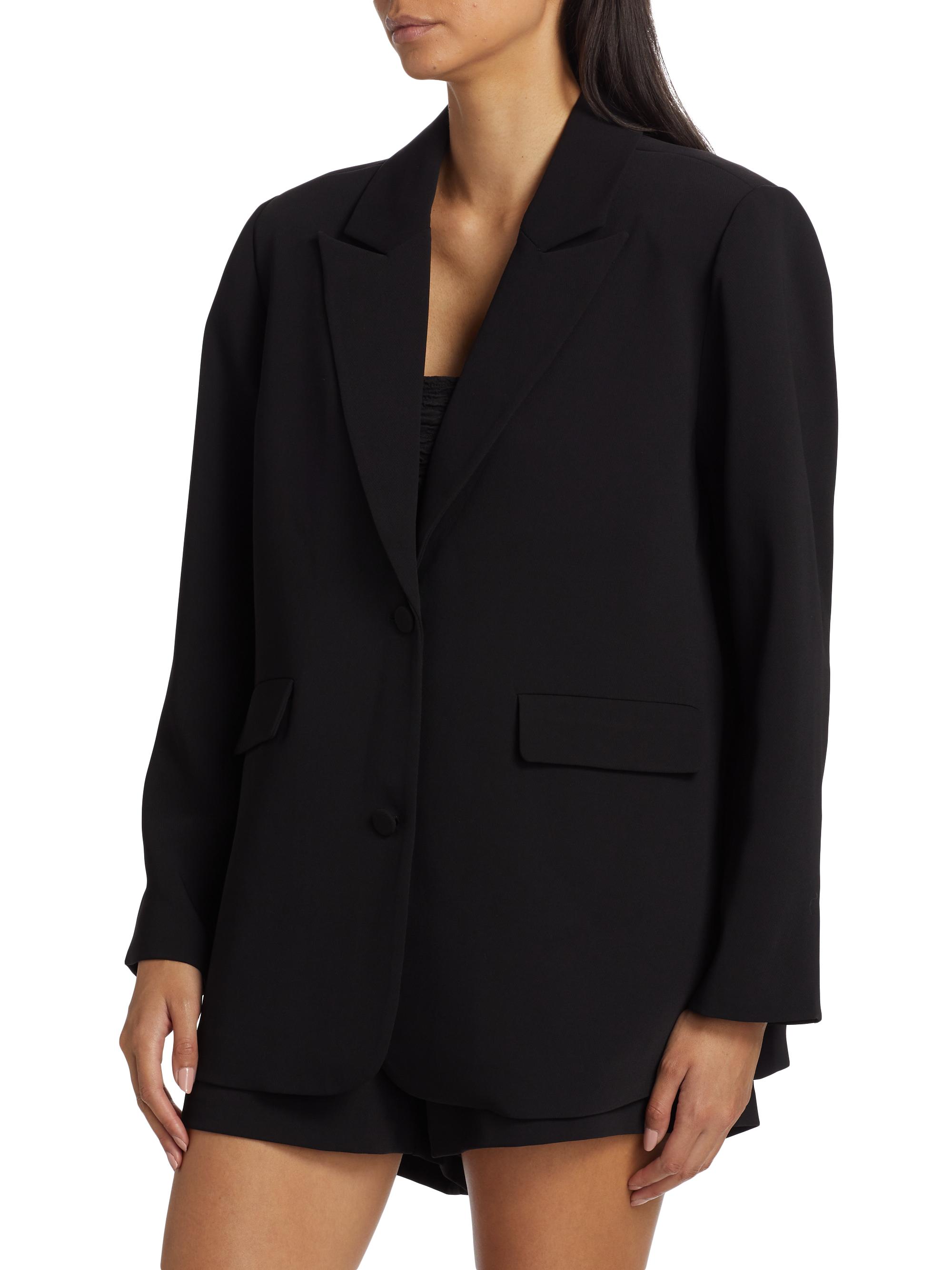 Good American Luxe Suiting Boyfriend Blazer Saks Fifth Avenue - Main Image