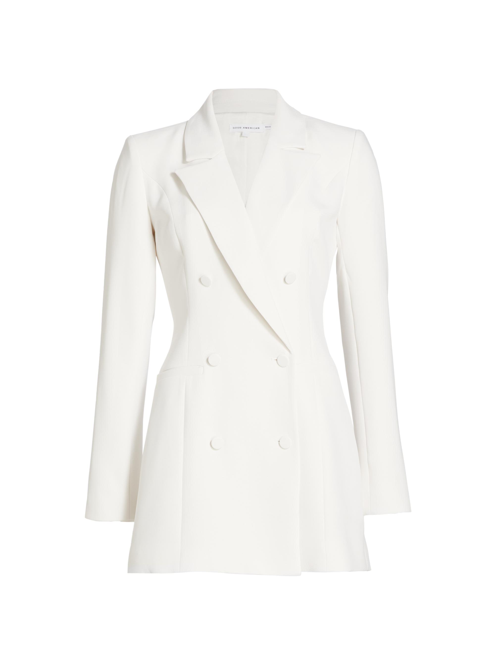 Luxe Suiting Executive Blazer Minidress