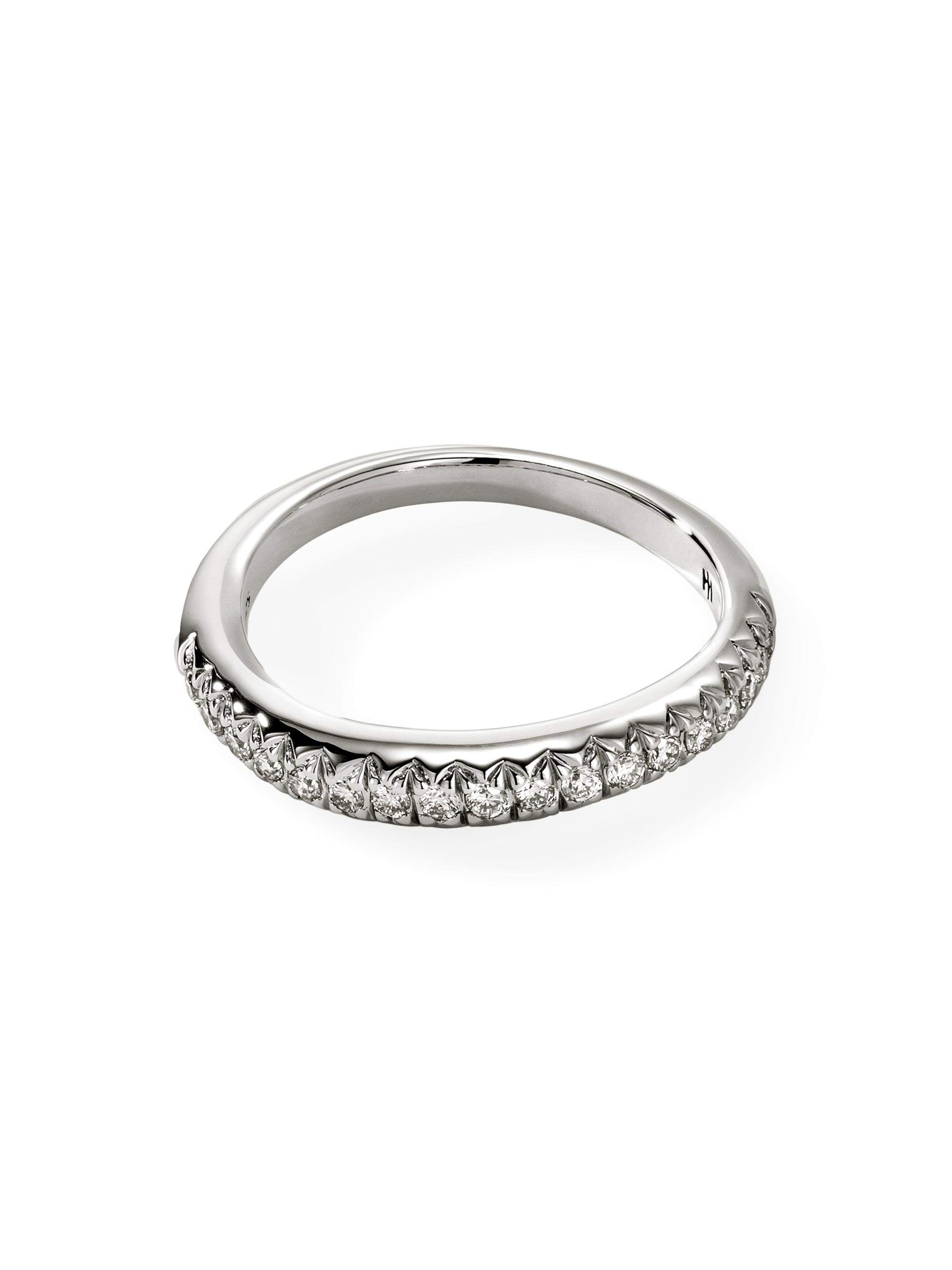John Hardy Women's Surf Sterling Silver & Diamond Band Ring - Silver