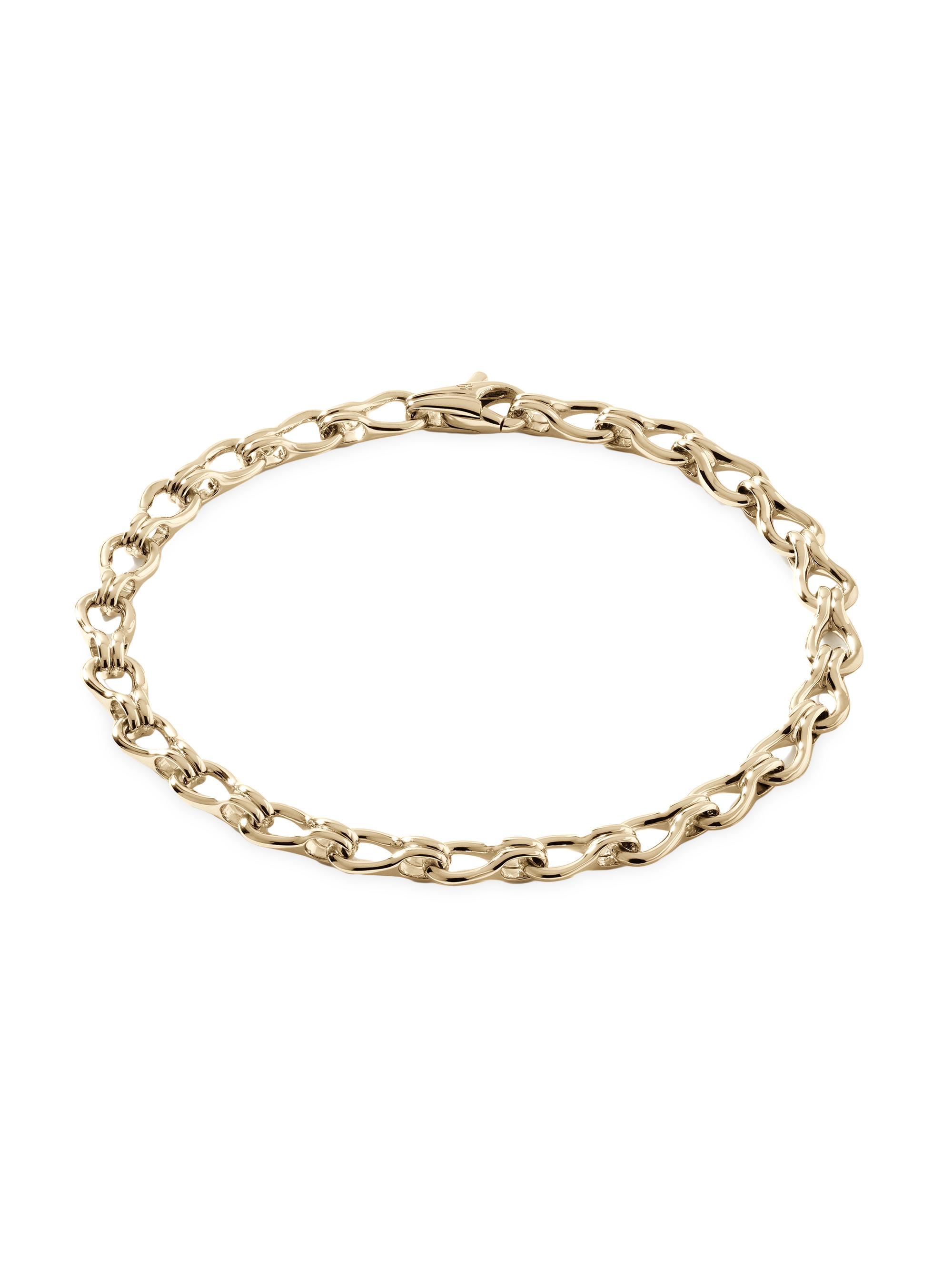 John Hardy Women's Surf 14K Gold Chain Bracelet - Gold