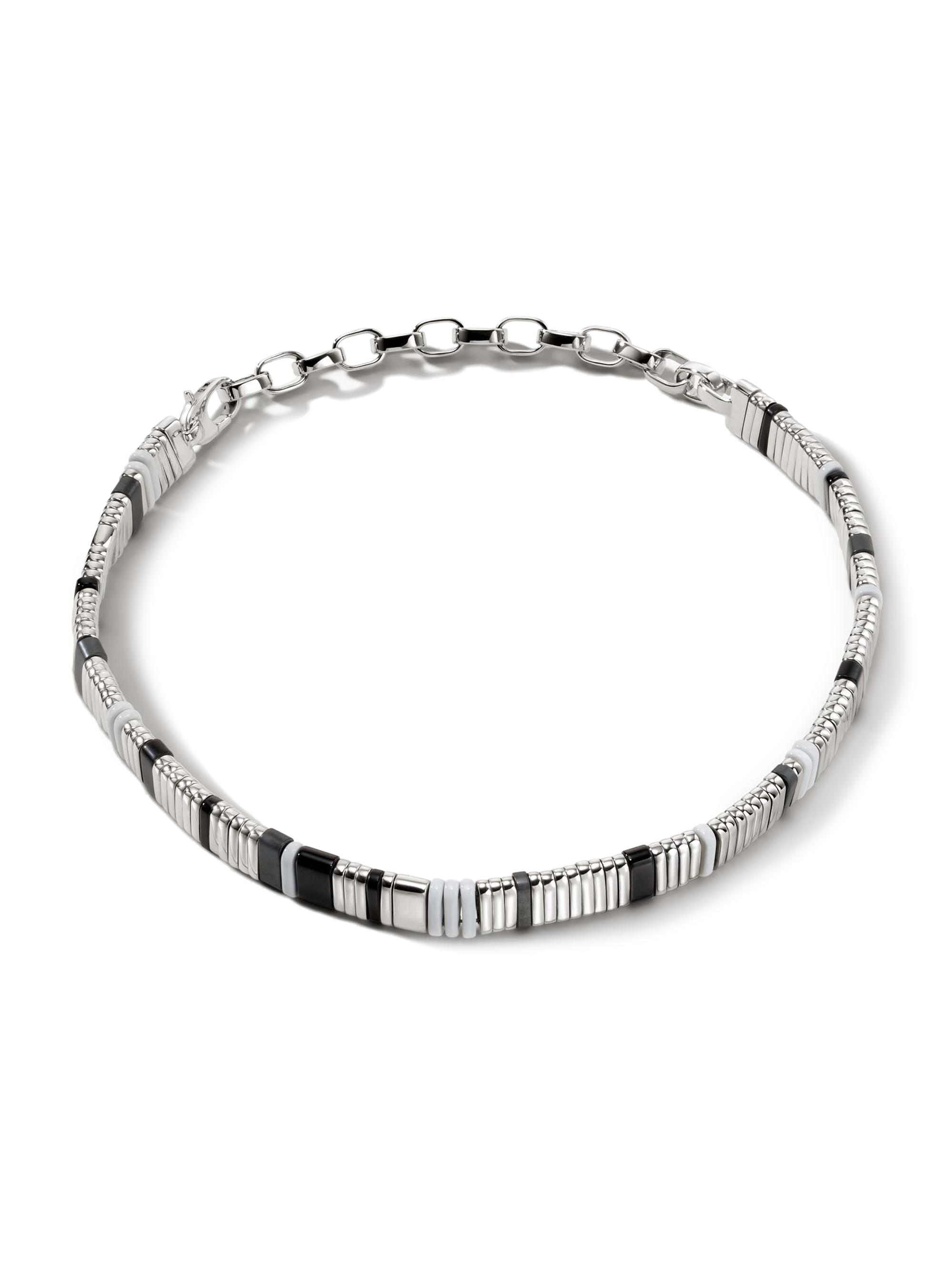 John Hardy Women's Classic Chain Sterling Silver & Mixed-Media Beaded Choker - Silver