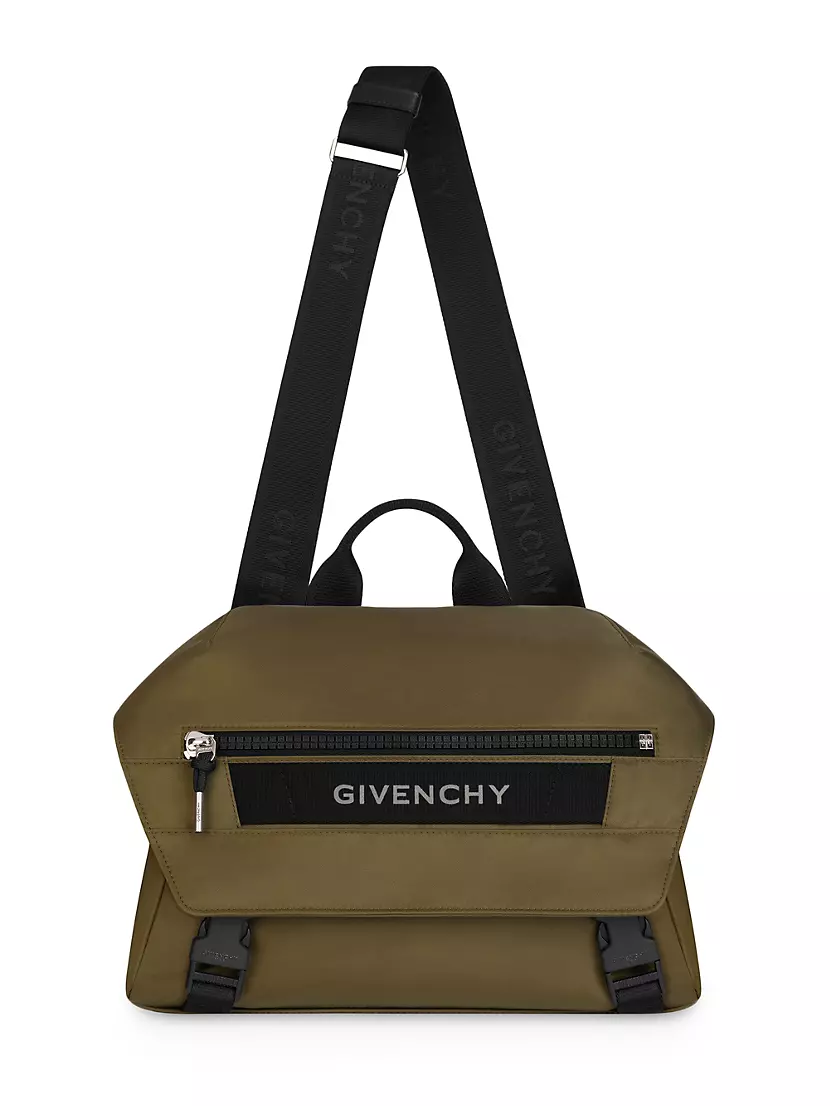 Givenchy Pandora Mailbag Satchel Bag in Tan