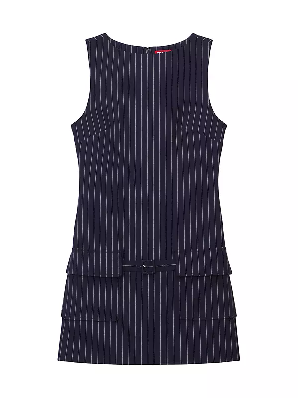 Sleeveless Mini-Dress In Monogram Wool Knit - Ready to Wear