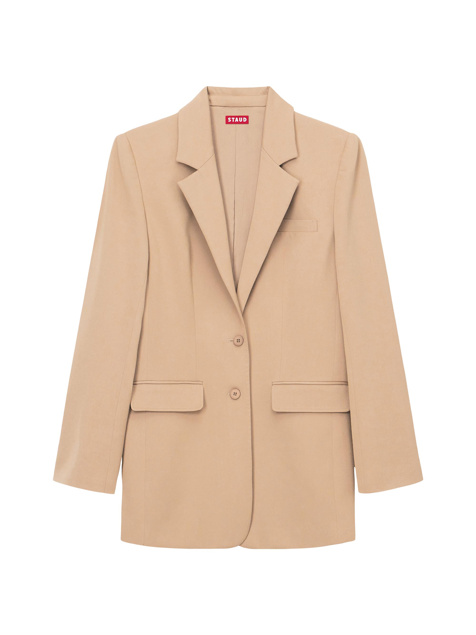 Staud Women's City Oversized Blazer - Camel