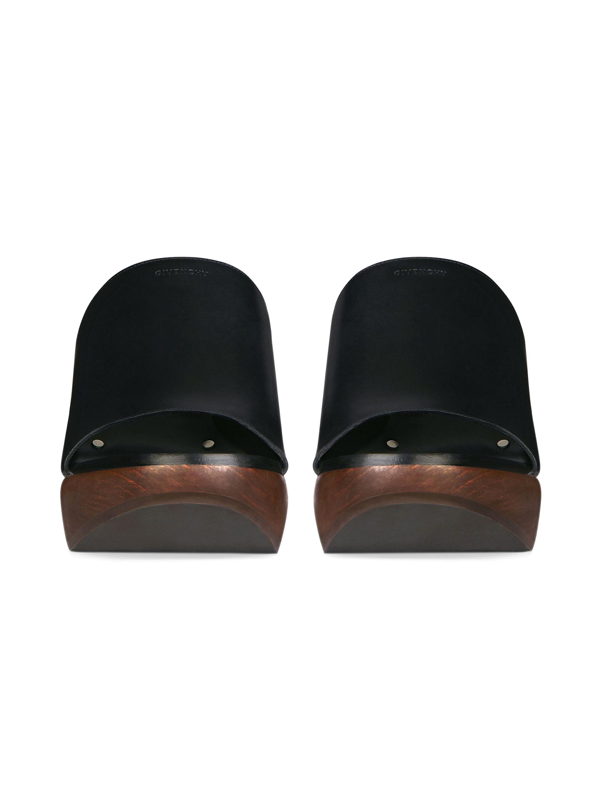Givenchy G Clog Sandals in Leather | Saks Fifth Avenue
