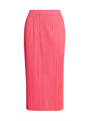 Shop Pleats Please Issey Miyake Pleated Elasticized Midi-Skirt | Saks Fifth  Avenue