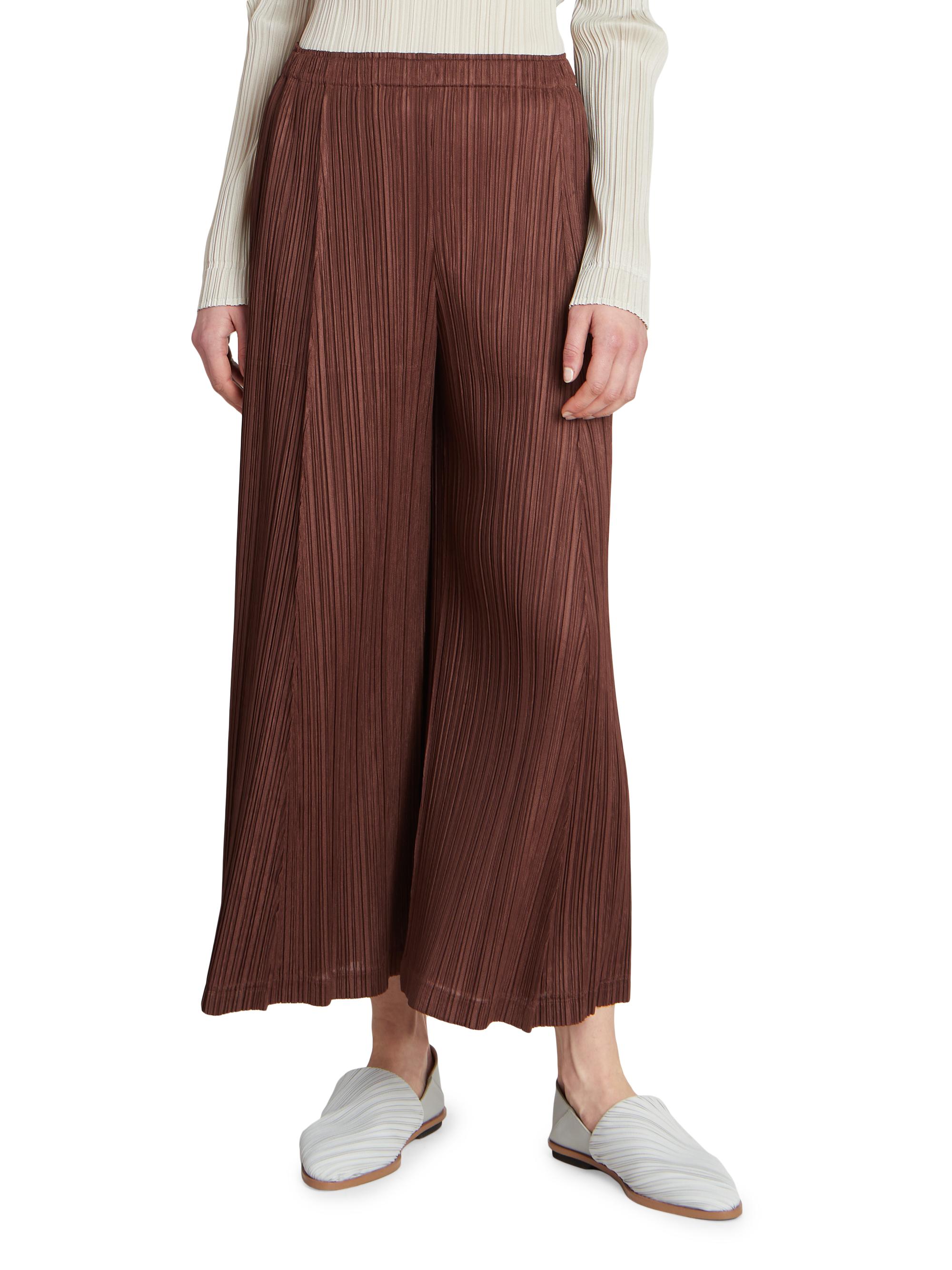 パンツ 23SS WIDE-LEG PLEATED PANTS Pleated Wide Leg Pants | White House Black Market