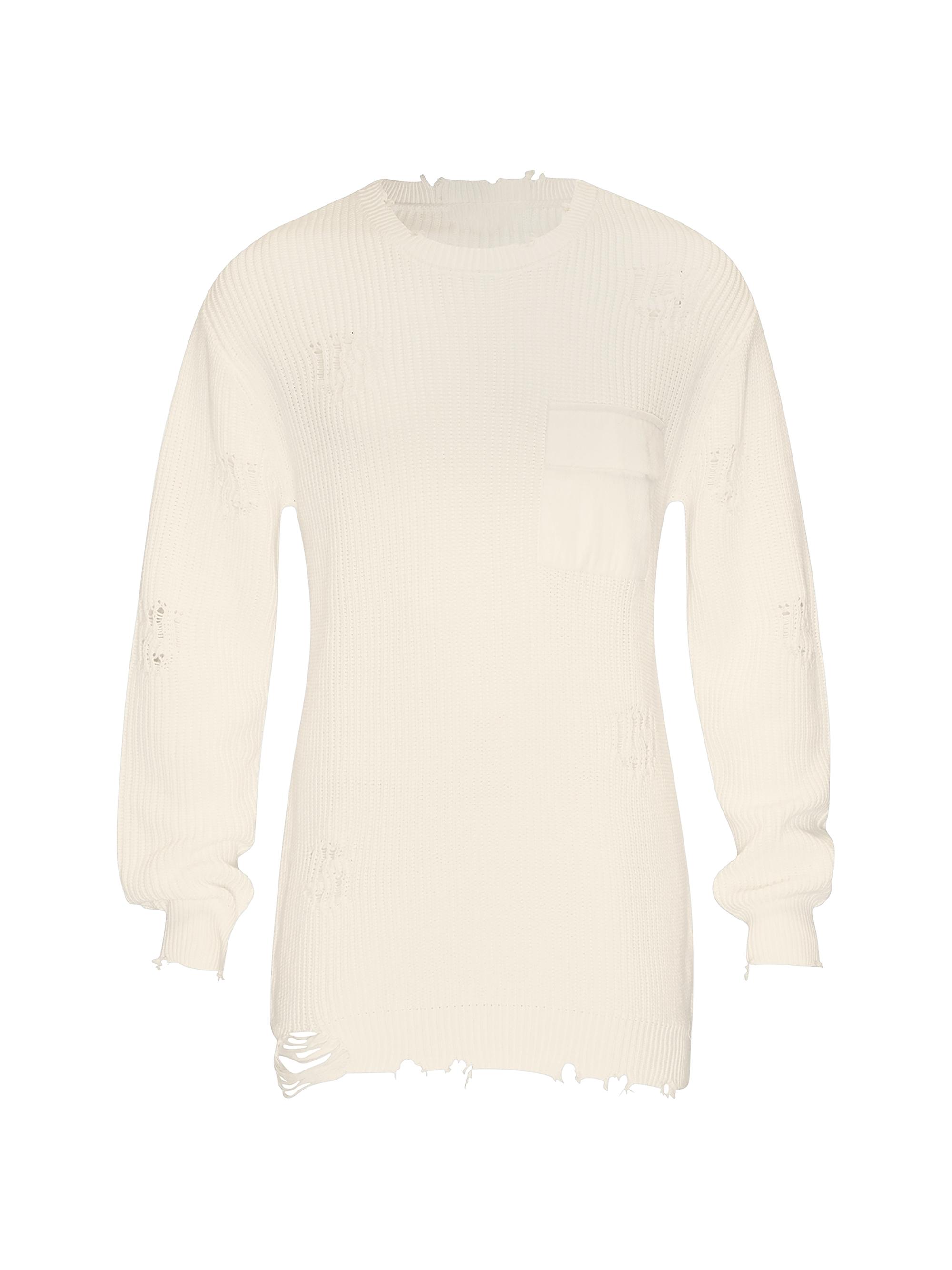 Ser.o.ya Men's Devin Sweater - White