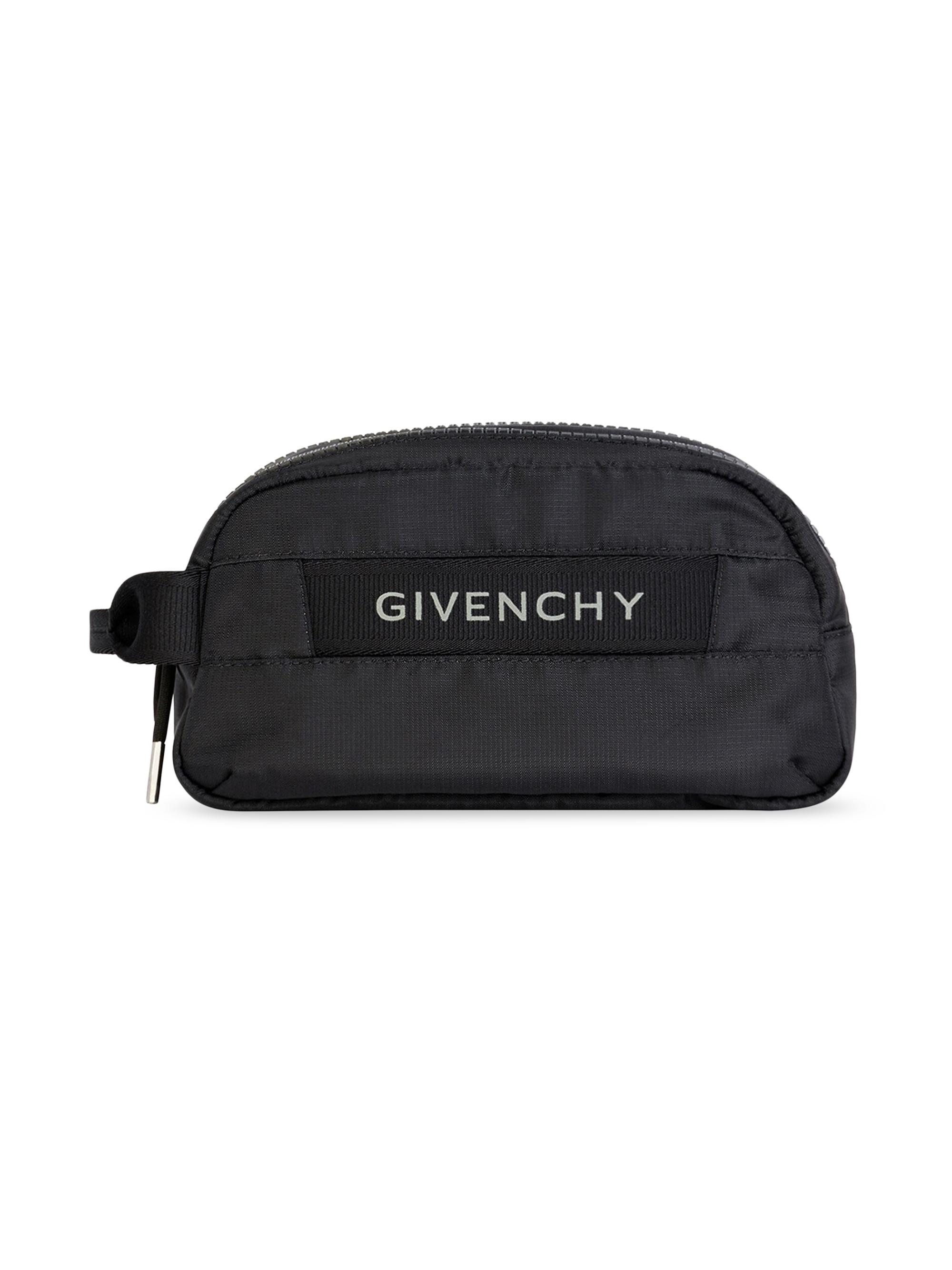 Givenchy Men's G-Trek Toilet Pouch In Nylon - Black