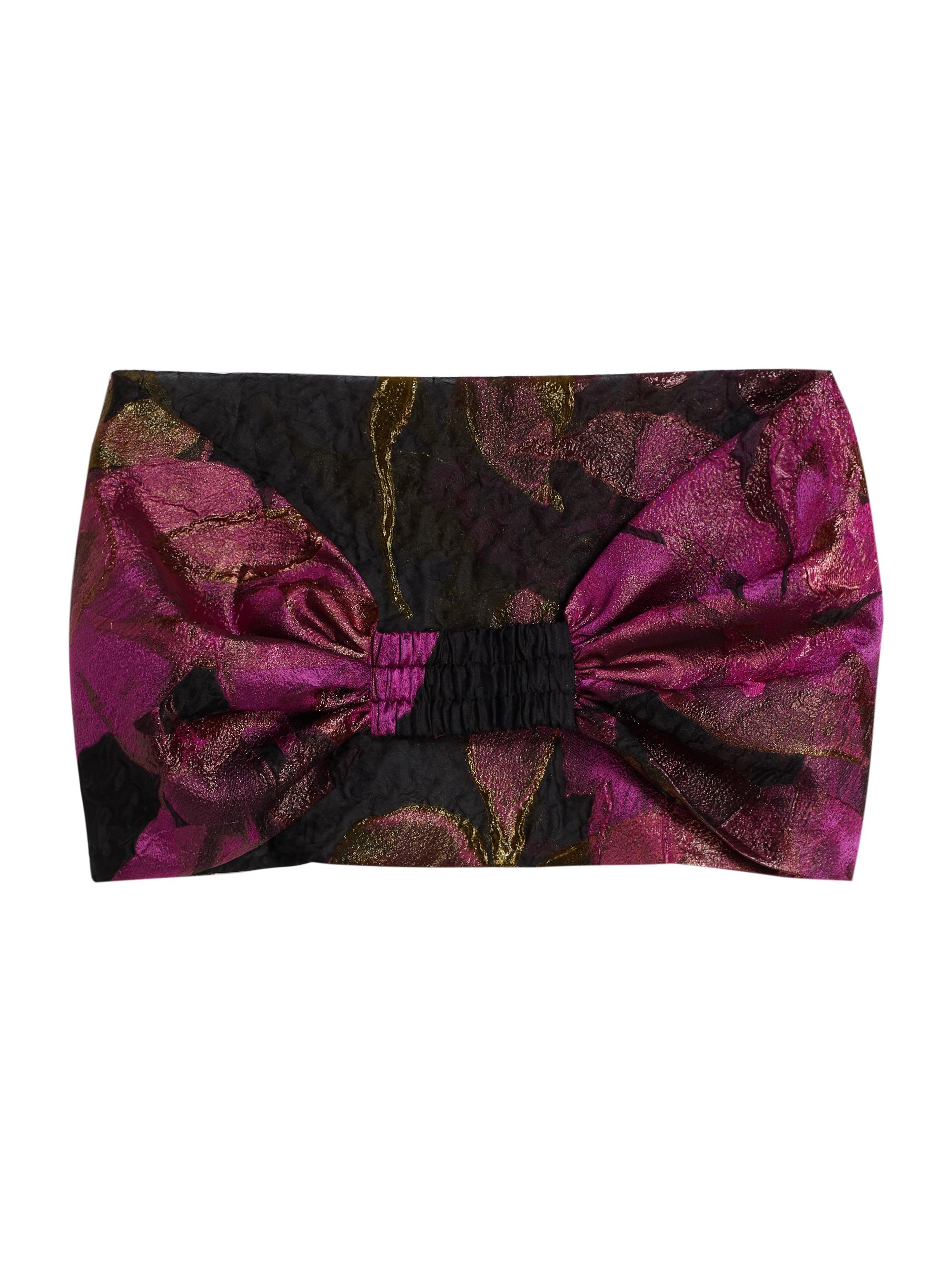 Amsale Women's Cloq Cocoon - Fuchsia Black