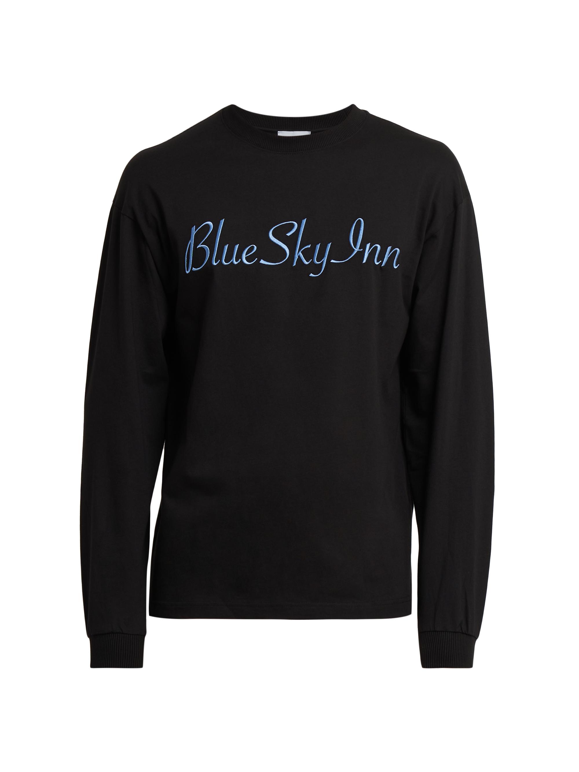 Blue Sky Inn Men's Logo Long-Sleeve T-Shirt - Black
