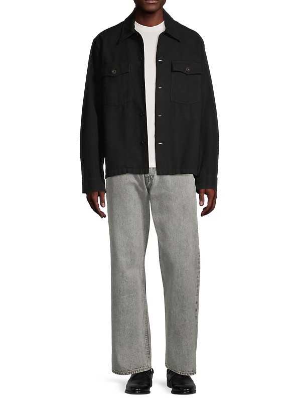 Shop Our Legacy Evening Coach Cotton Jacket | Saks Fifth Avenue Shop Our Legacy Evening Coach Cotton Jacket | Saks Fifth Avenue