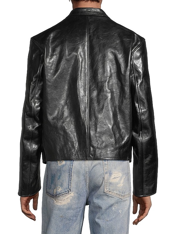 Shop Our Legacy Leather Mini Jacket | Saks Fifth Avenue Shop Our Legacy Leather Mini Jacket | Saks Fifth Avenue