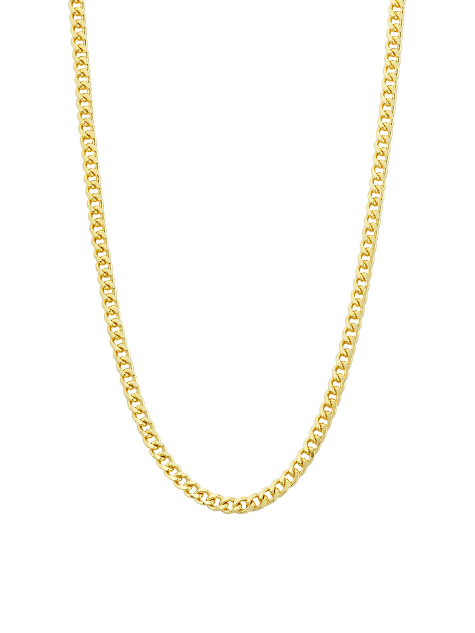 Saks Fifth Avenue Collection Men's 14K Yellow Gold Oval Curb Chain Necklace/20" - Gold