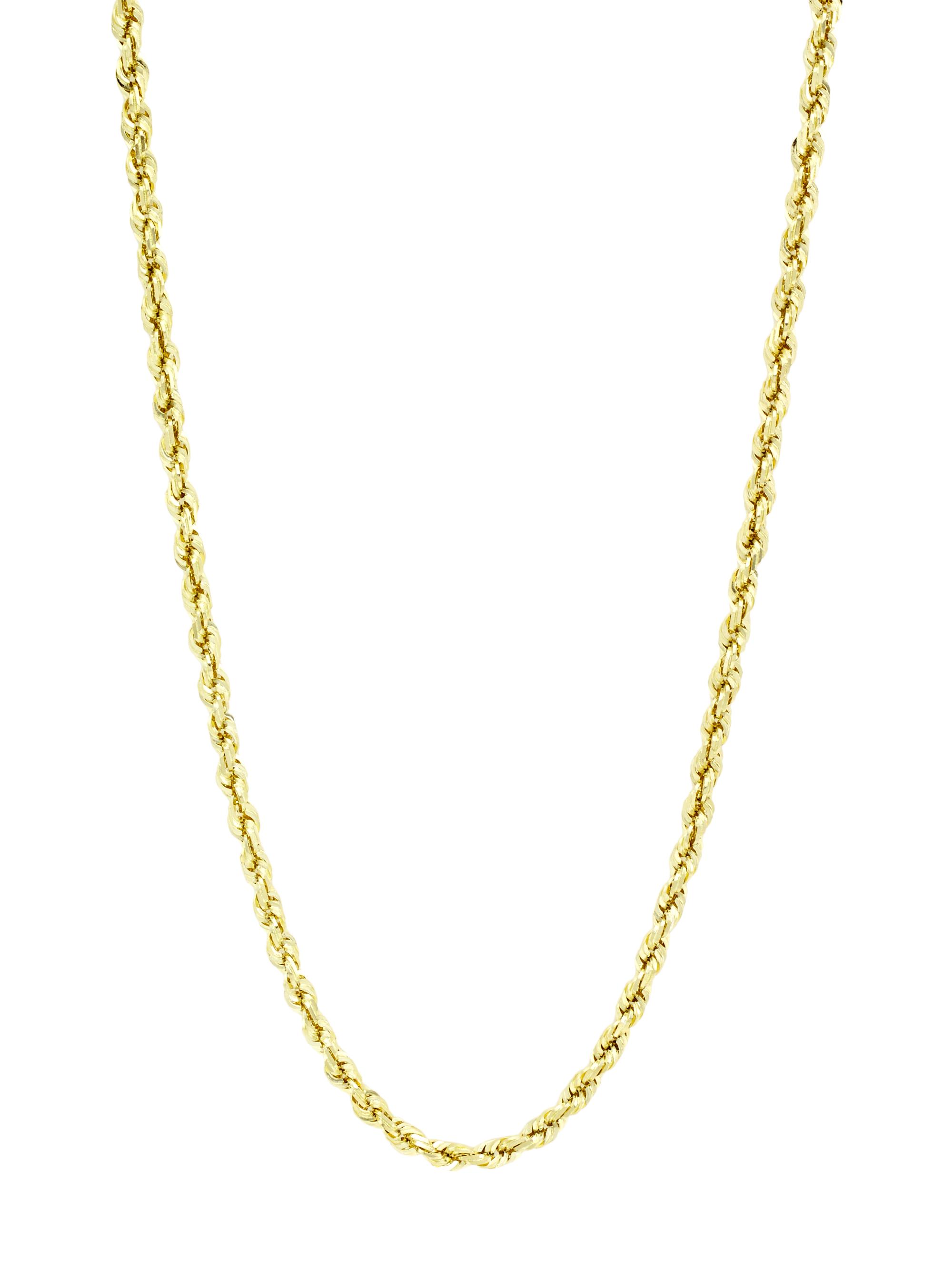 Saks Fifth Avenue Collection Men's 14K Yellow Gold Rope Chain Necklace/24" - Gold