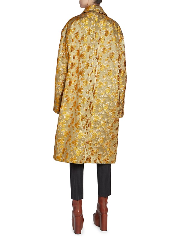 Shop Dries Van Noten Rinks Jacquard Coat | Saks Fifth Avenue Shop Dries Van Noten Rinks Jacquard Coat | Saks Fifth Avenue