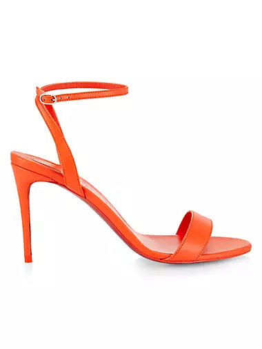 Zanvin Womens Sandals Clearance Women's Shoes Summer Transparent Laces  Chain Stilettos Heels Casual Sandals, Orange, 39 