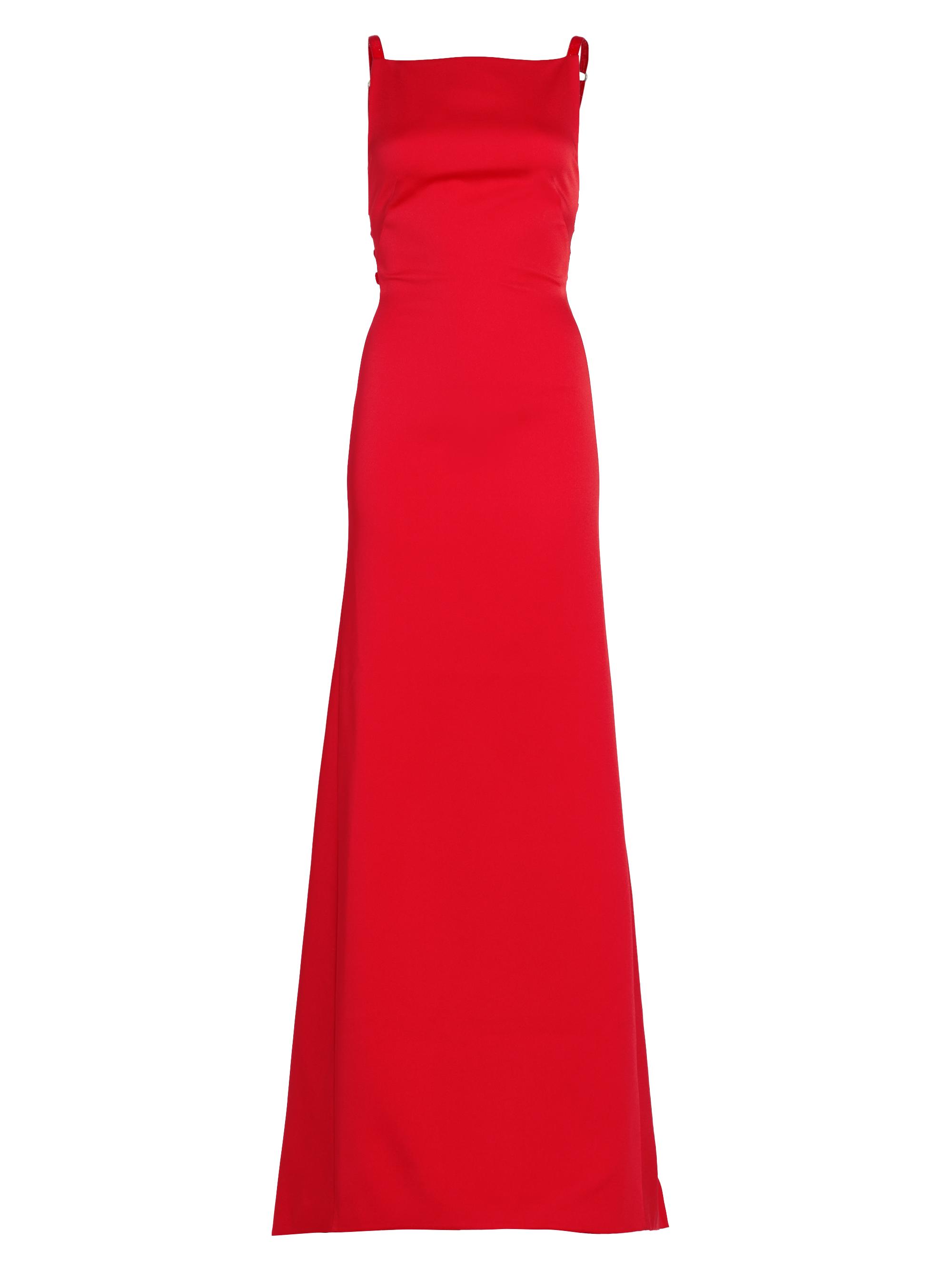 Ozgur Masur Women's Lace-Up Side Gown - Red