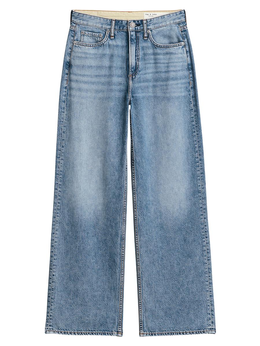 rag & bone Featherweight Logan Wide-Leg Jeans | Saks Fifth