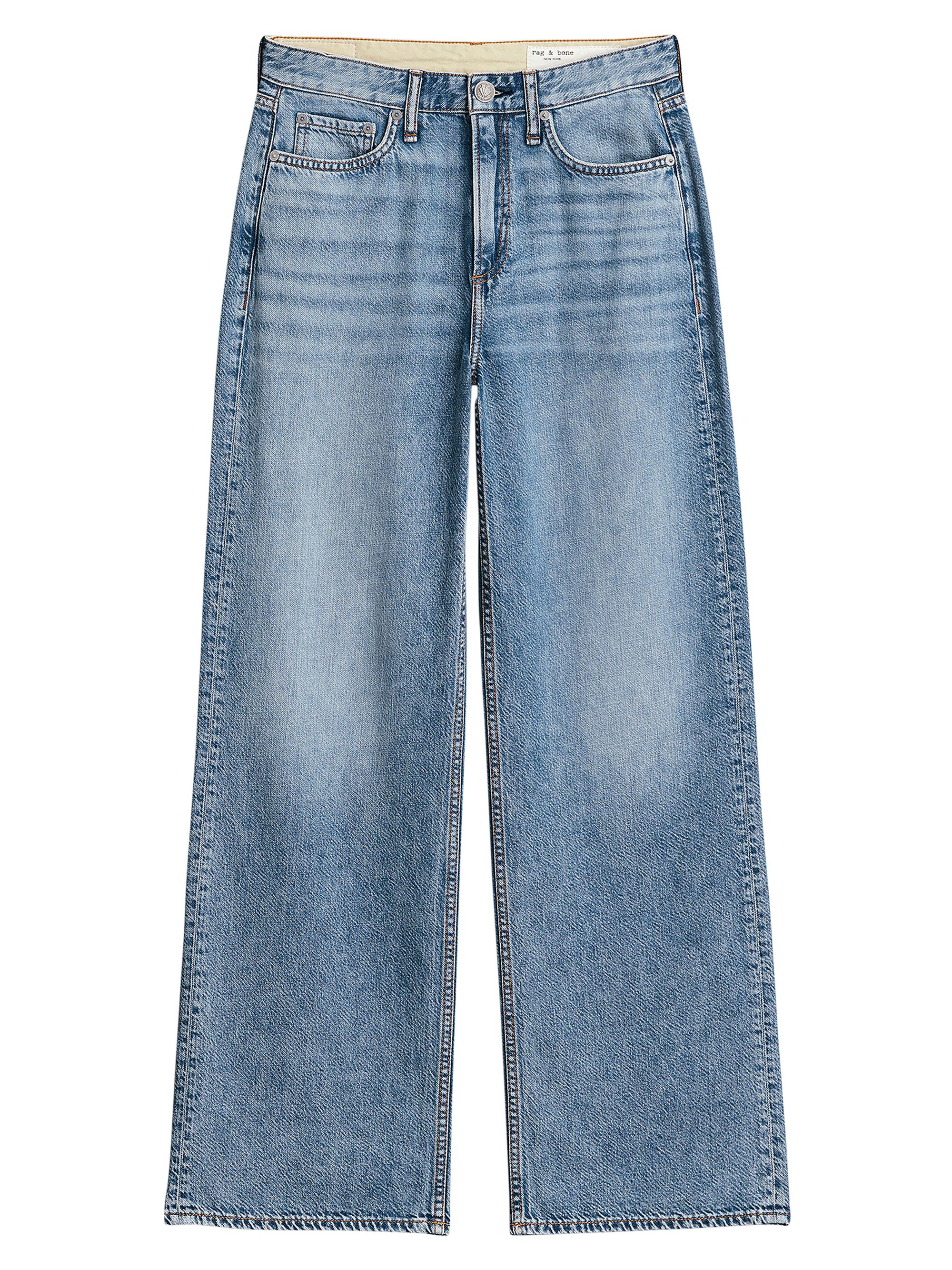 rag & bone Featherweight Logan Wide-Leg Jeans | Saks Fifth Avenue