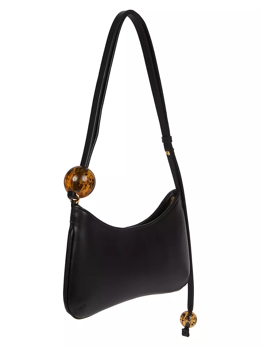 Black Leather Shoulder Bag - PEDRO CA