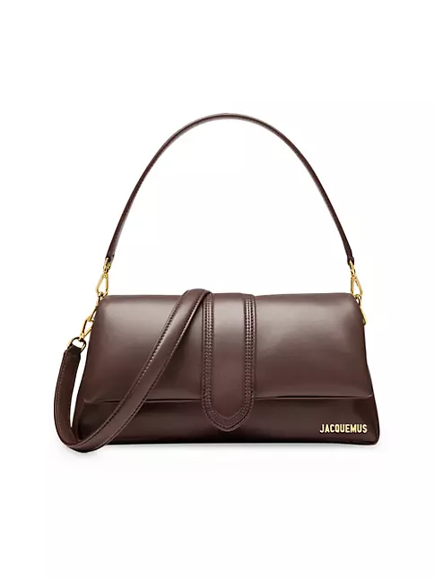 Jacquemus Le Petit Bambimou Nylon Shoulder Bag, Black, Women's, Handbags & Purses Shoulder Bags