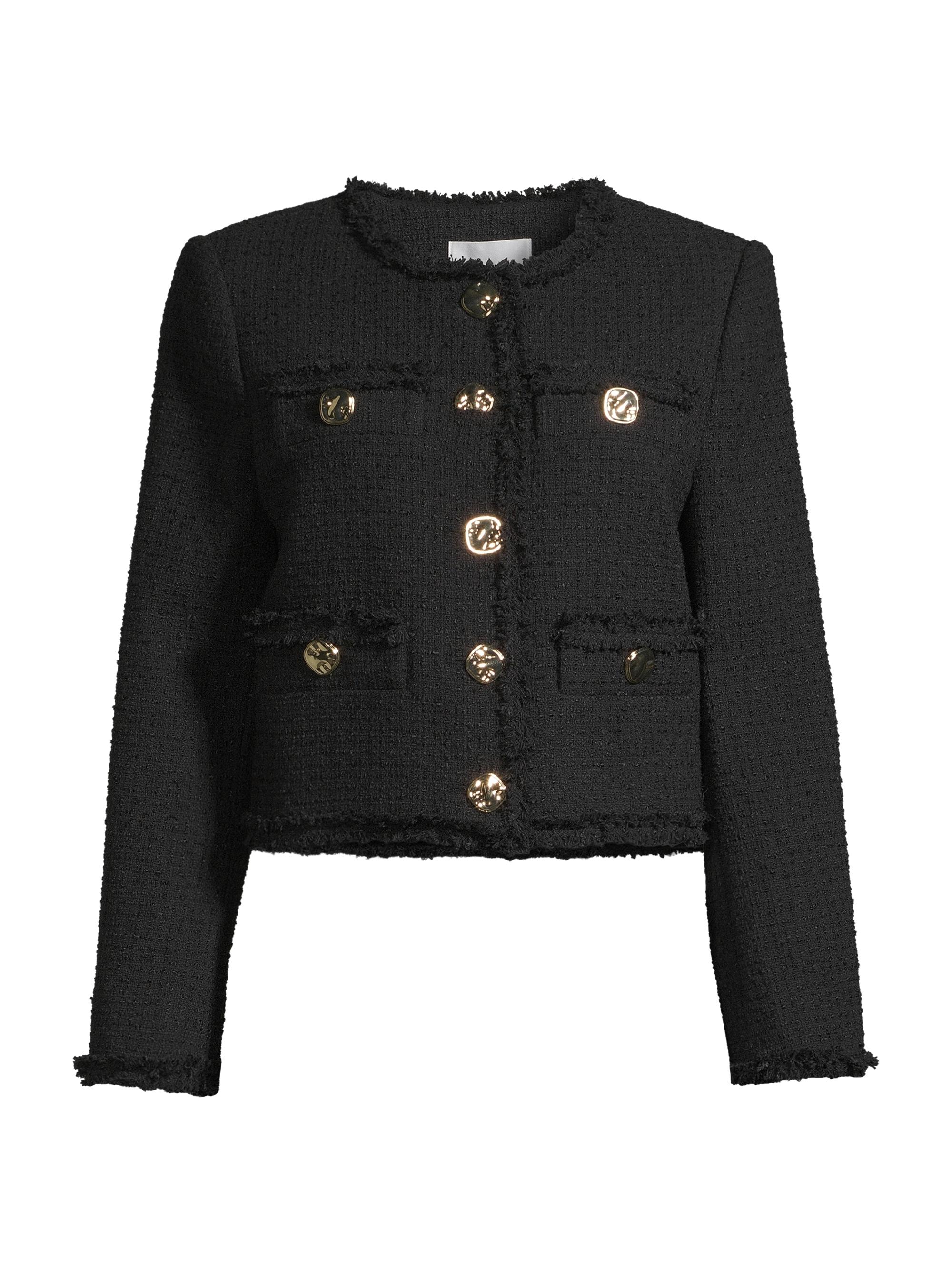 Milly Women's Reign Boucle Jacket - Black
