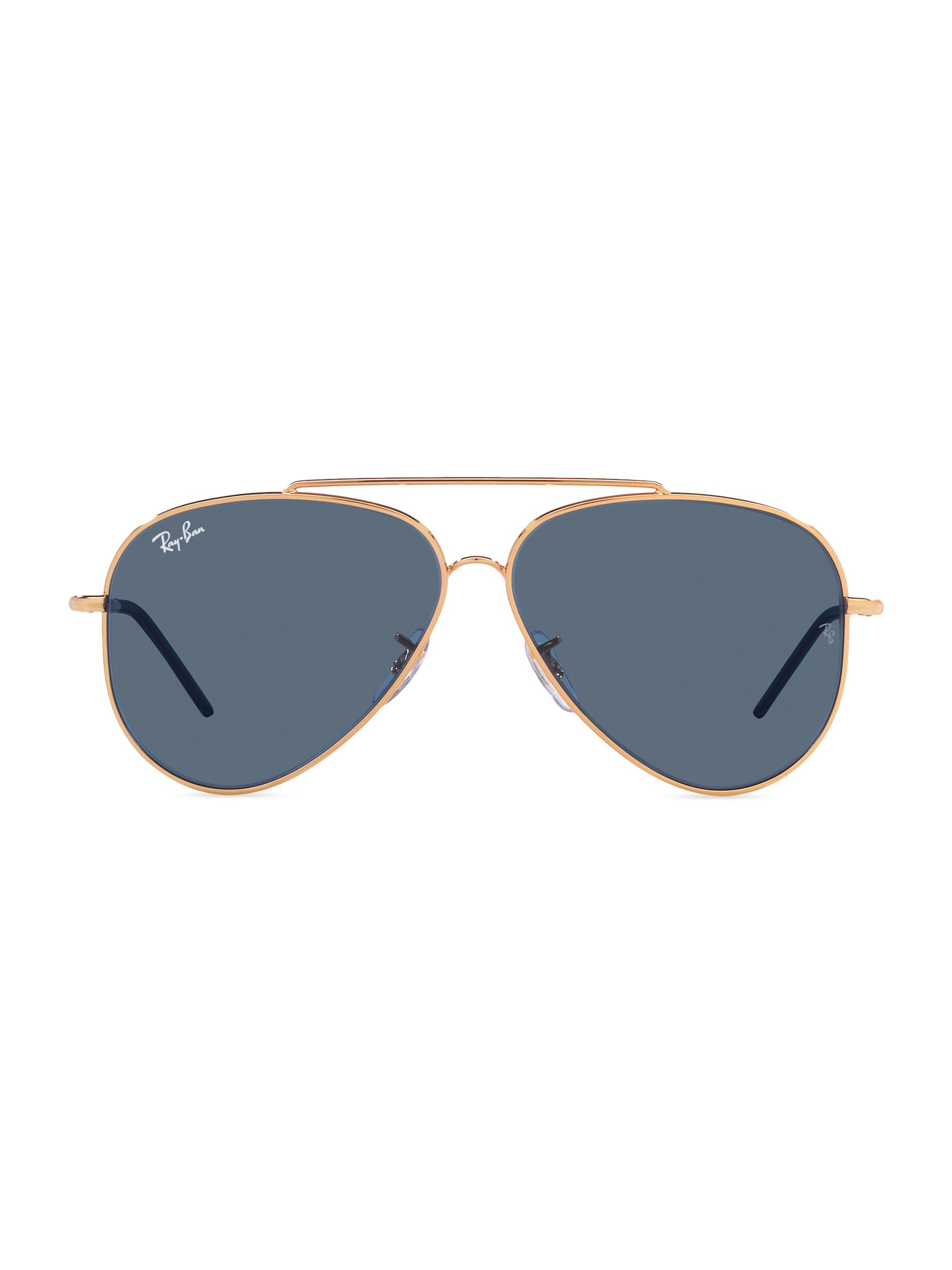 Ray-Ban Women's RBR0101S 59MM Inverted Aviator Sunglasses - Dark Blue