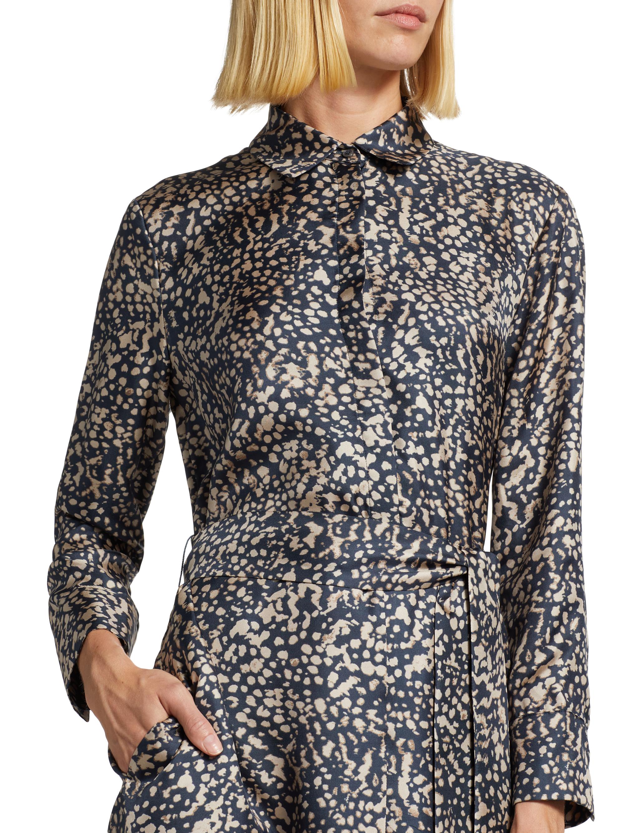 knee length dresses for ladies Gemma Tipped Shoulder Midi Dress Dark Sabine main image 1