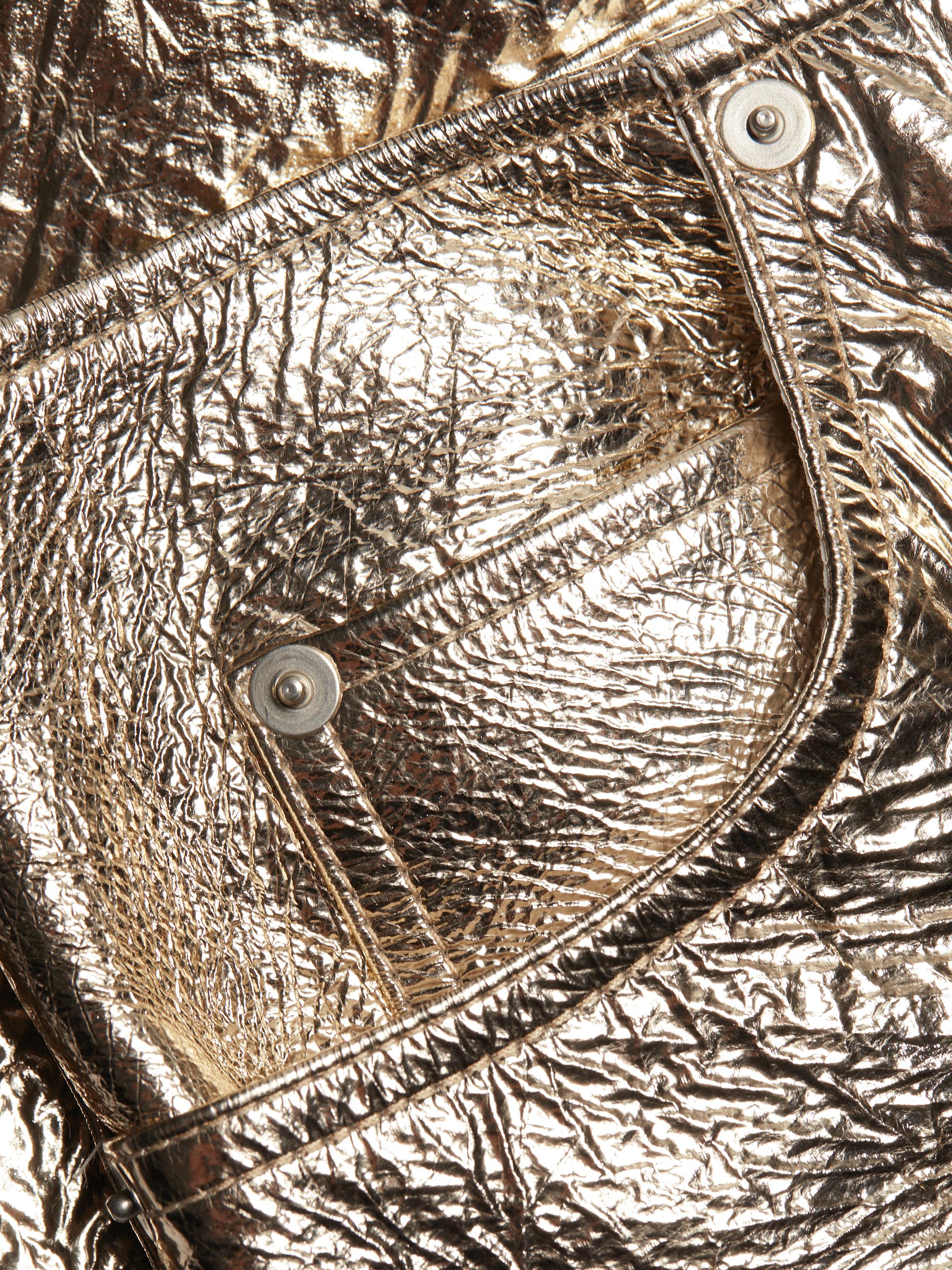 【Proenza Schouler】シャンパンGOLDマーブル柄 SILKシャツ 〓Proenza Schouler〓シャンパンgoldマーブル柄 SILKシャツ