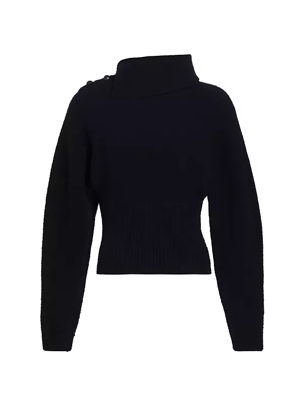 Bouclé Wool-Blend Sweater
