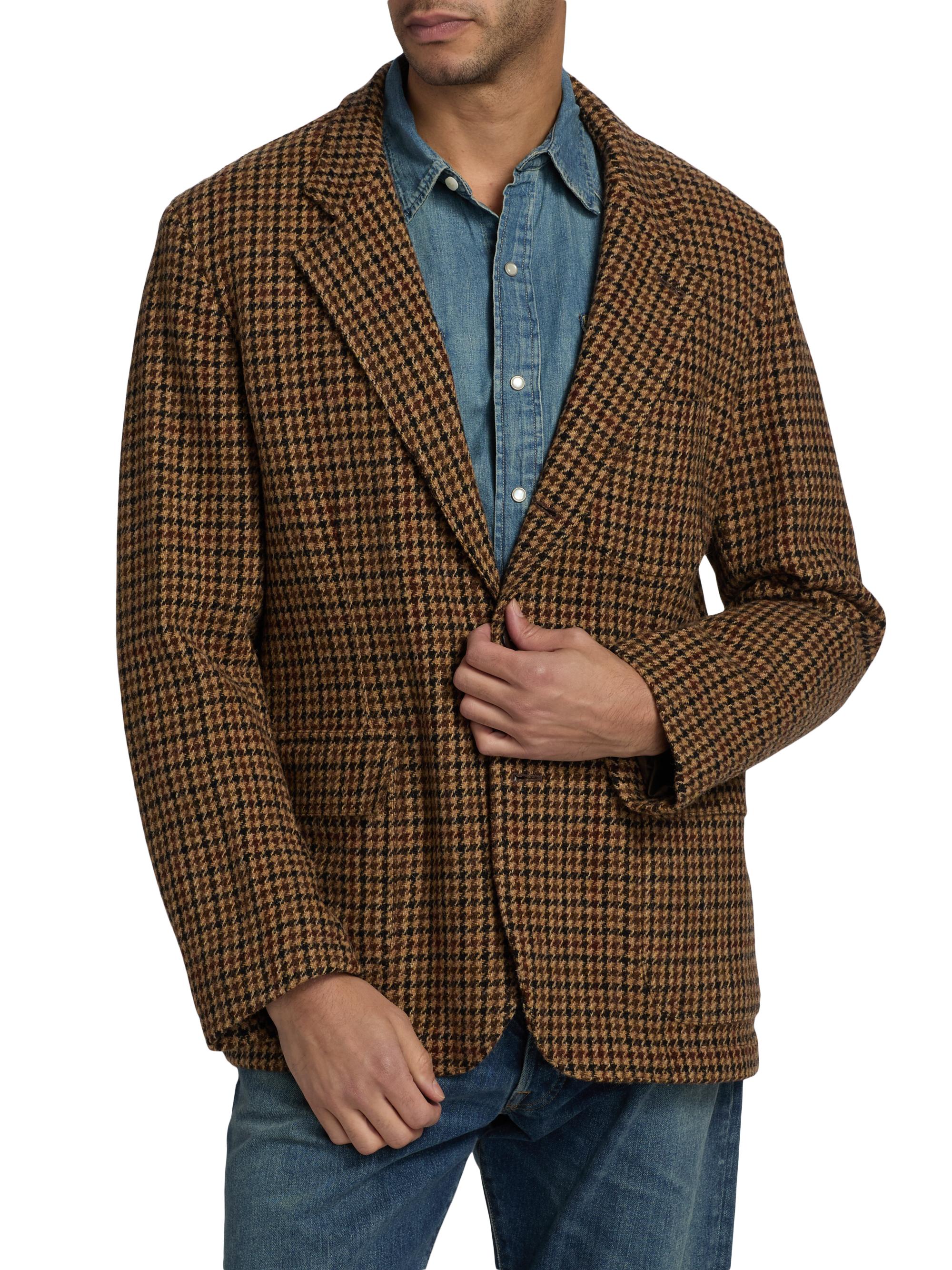 Drake's Harris tweed ジャケット 34 イタリア製 DR2A2H25551-01-400-6_98d6cff0-