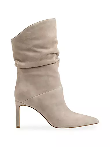 Angi 80MM Suede Ankle Booties
