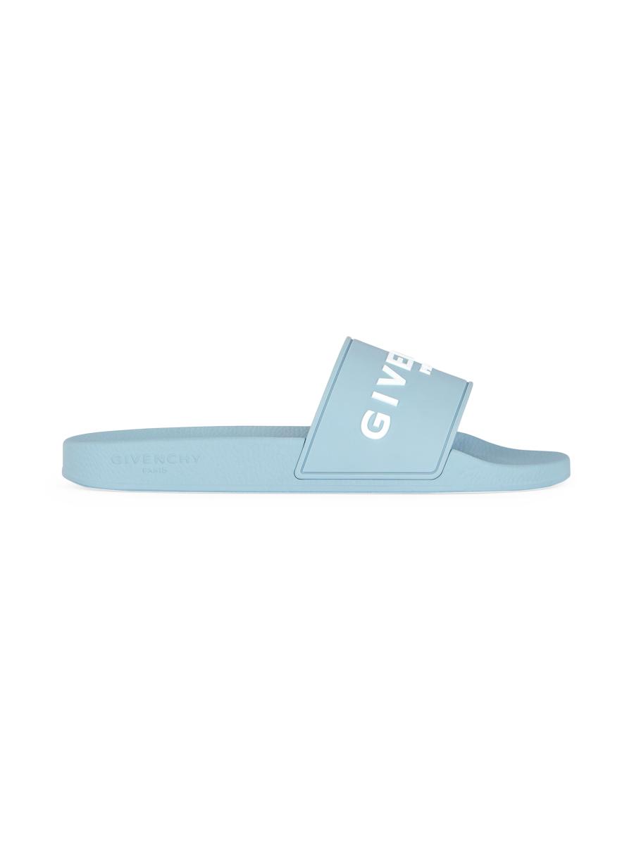 Shop Givenchy Slide Flat Sandals in Rubber | Saks Fifth Avenue Shop Givenchy Slide Flat Sandals in Rubber | Saks Fifth Avenue