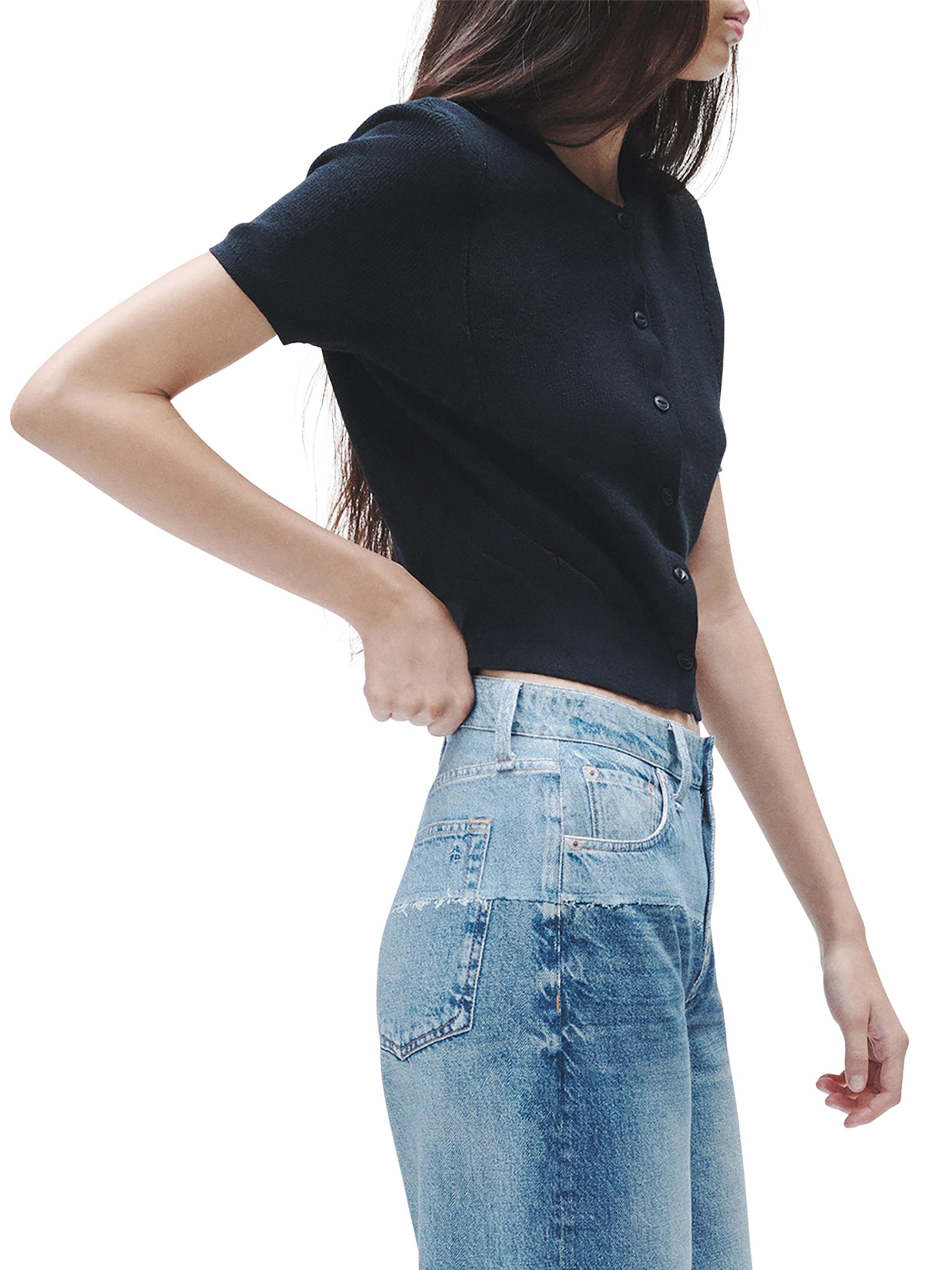 rag &amp; bone / JEAN カーディガン rag & bone Daria Stretch Cotton Cardigan | Saks Fifth Avenue