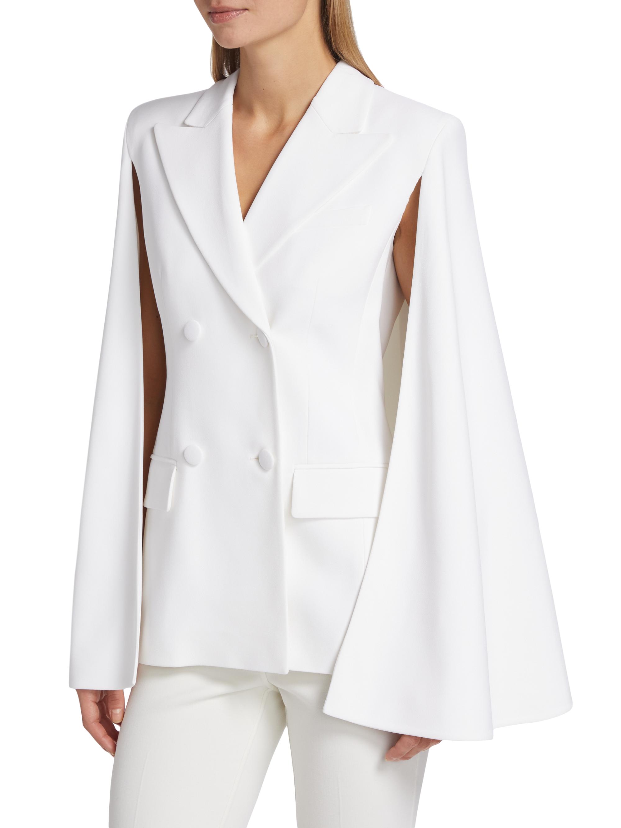 Michael Kors Collection Cape Double-Breasted Jacket | Saks Fifth
