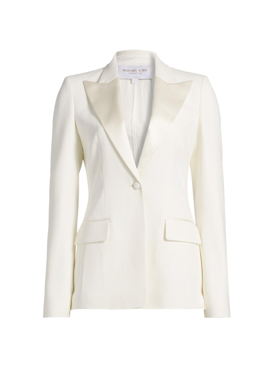 Michael Kors Collection Georgina Sequinned Single-Breasted