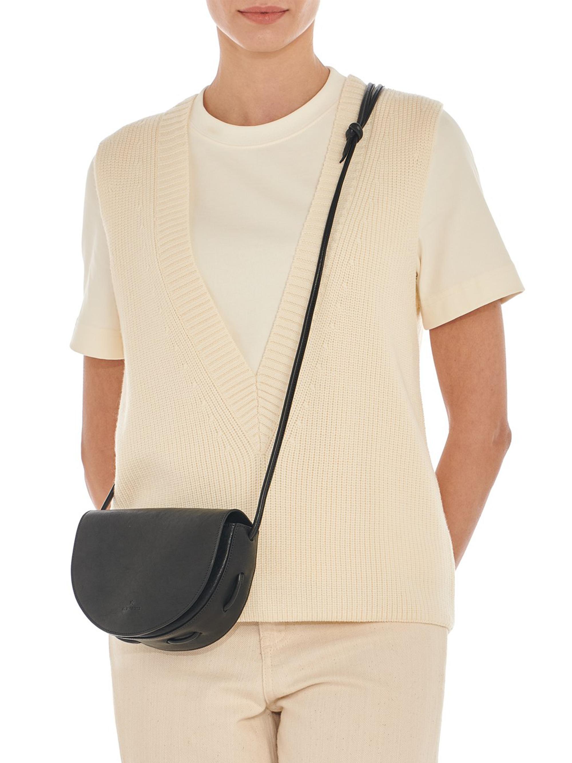 Il Bisonte Snodo Leather Crossbody Saddle Bag | Saks Fifth Avenue