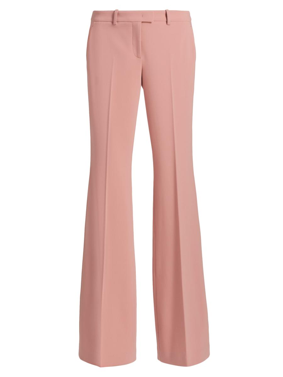 Michael Kors Women's Haylee Flare Trousers In Pink