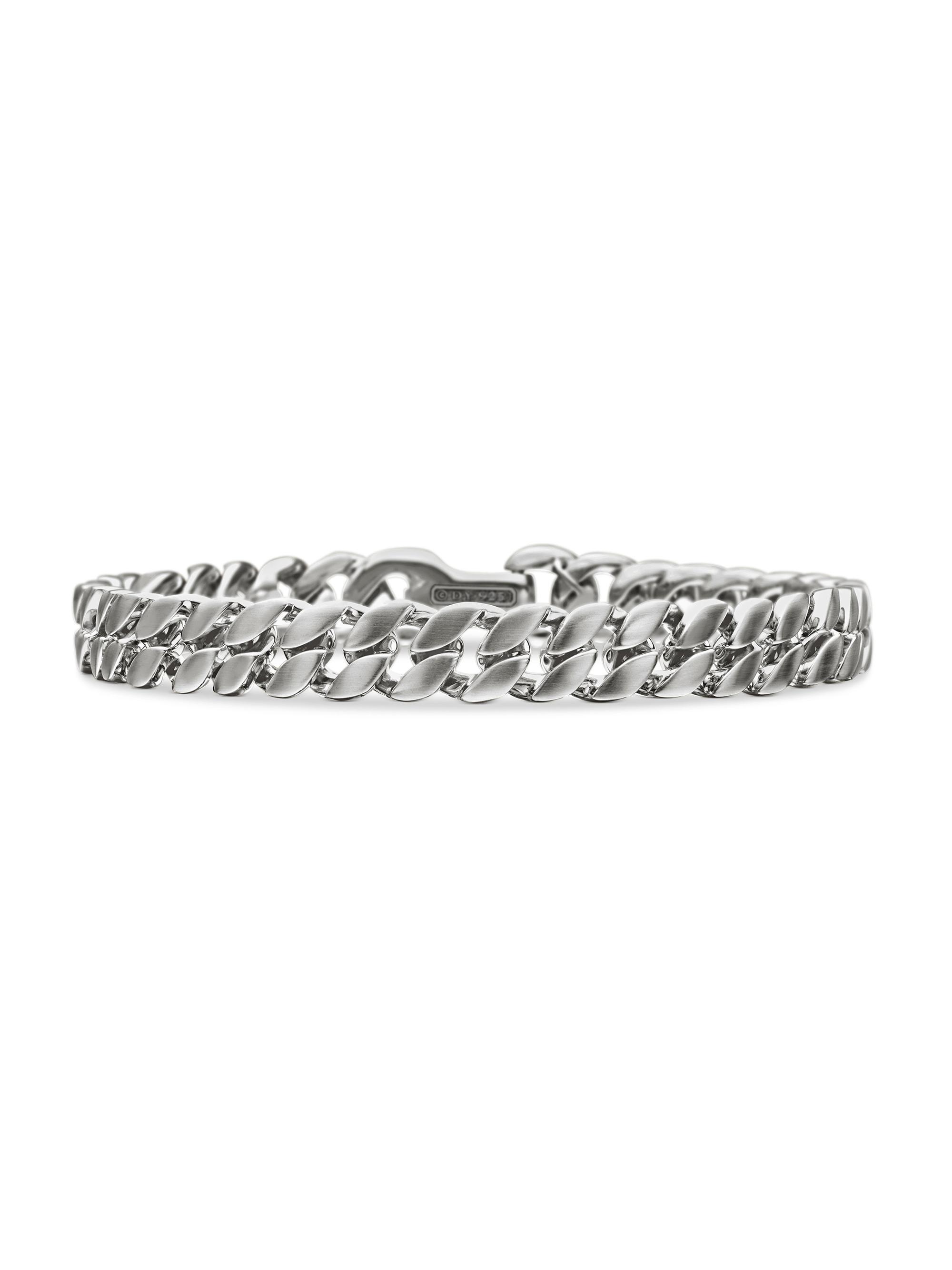 David Yurman Men's Curb Chain Bracelet in Sterling Silver - Sterling Silver