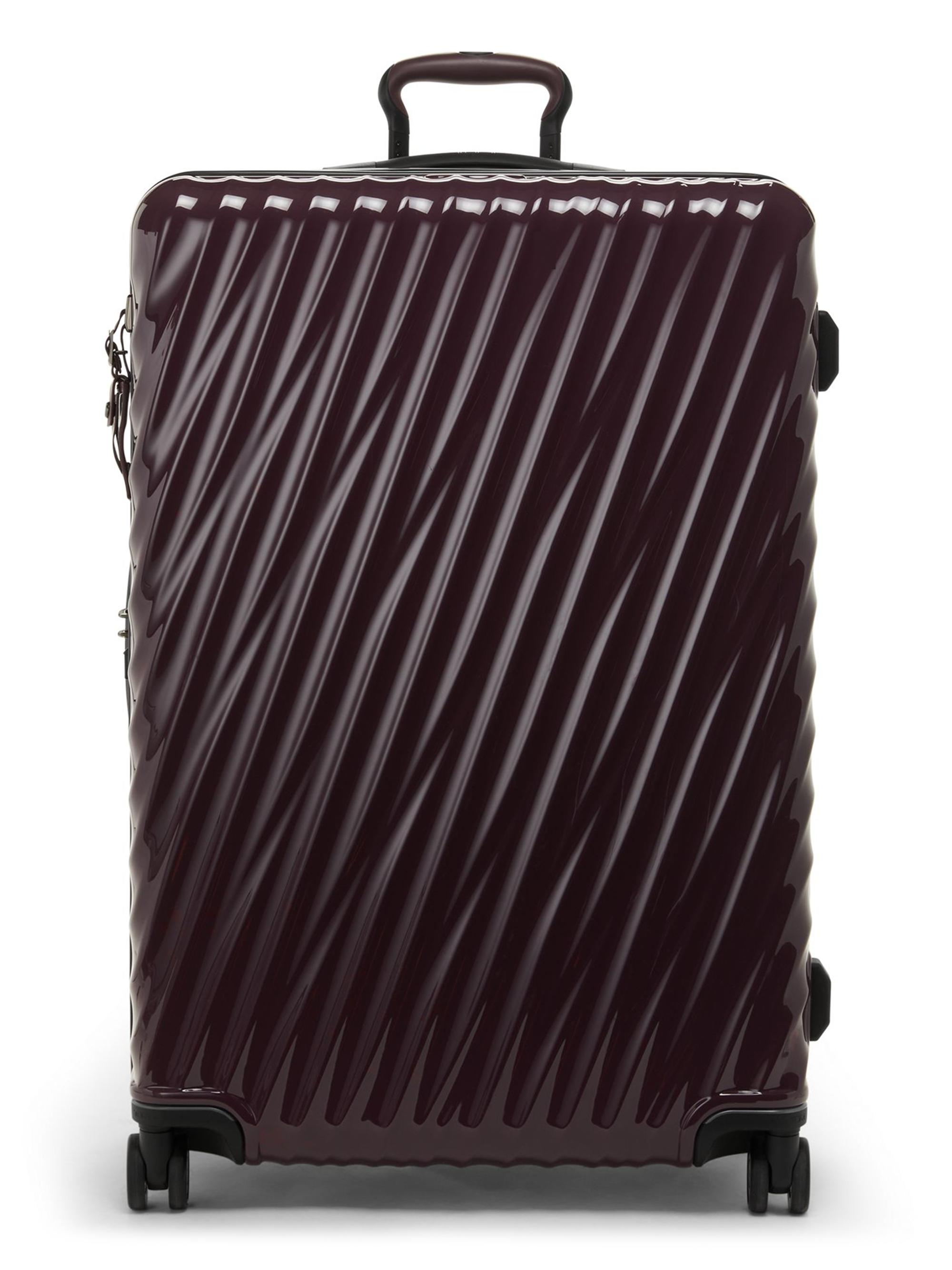 TUMI Men's 19 Degree Extended Trip Expandable 4-Wheel Packing Case - Deep Plum
