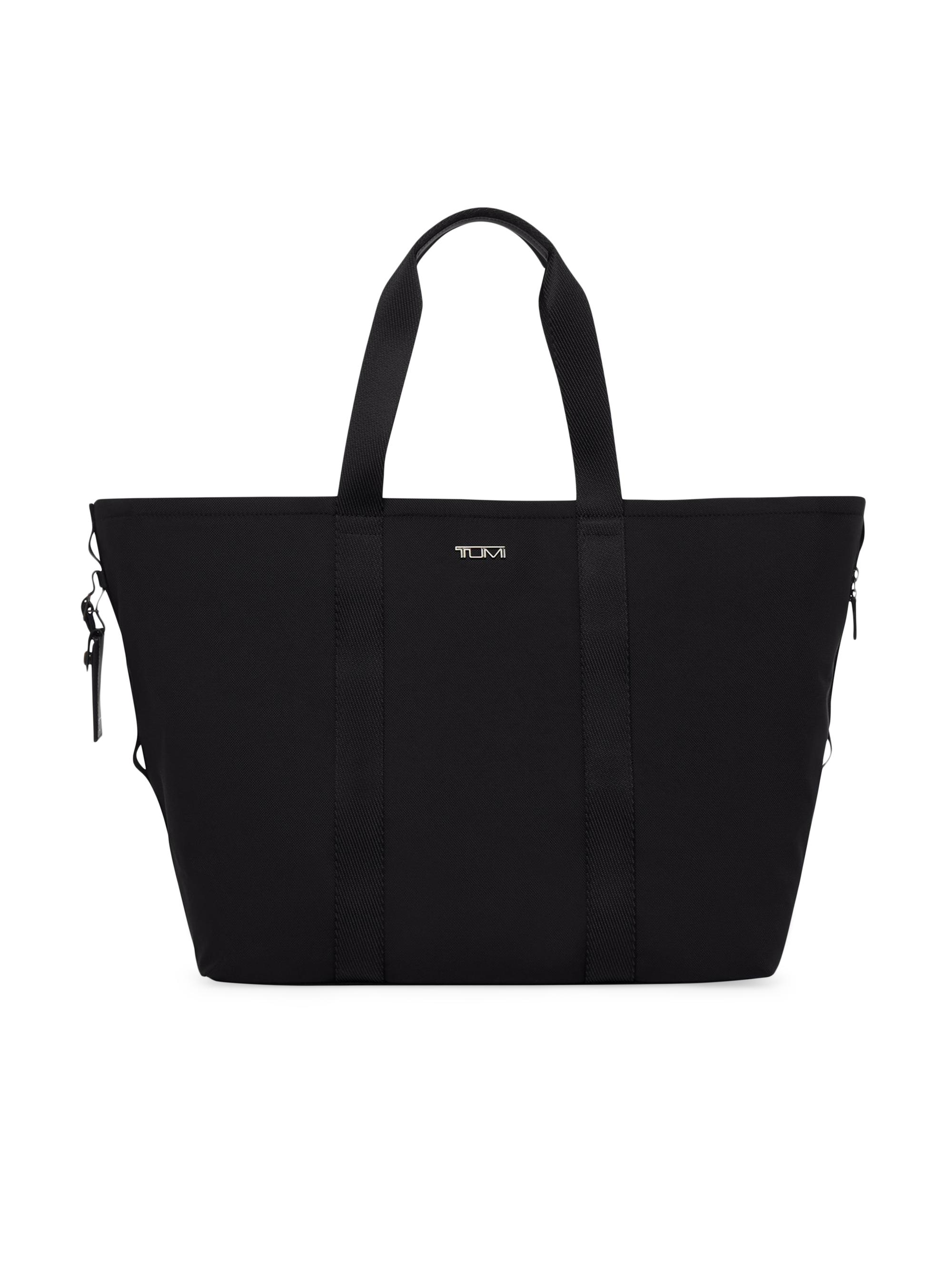 TUMI Men's Alpha Bravo  Essential East-West Tote - Black