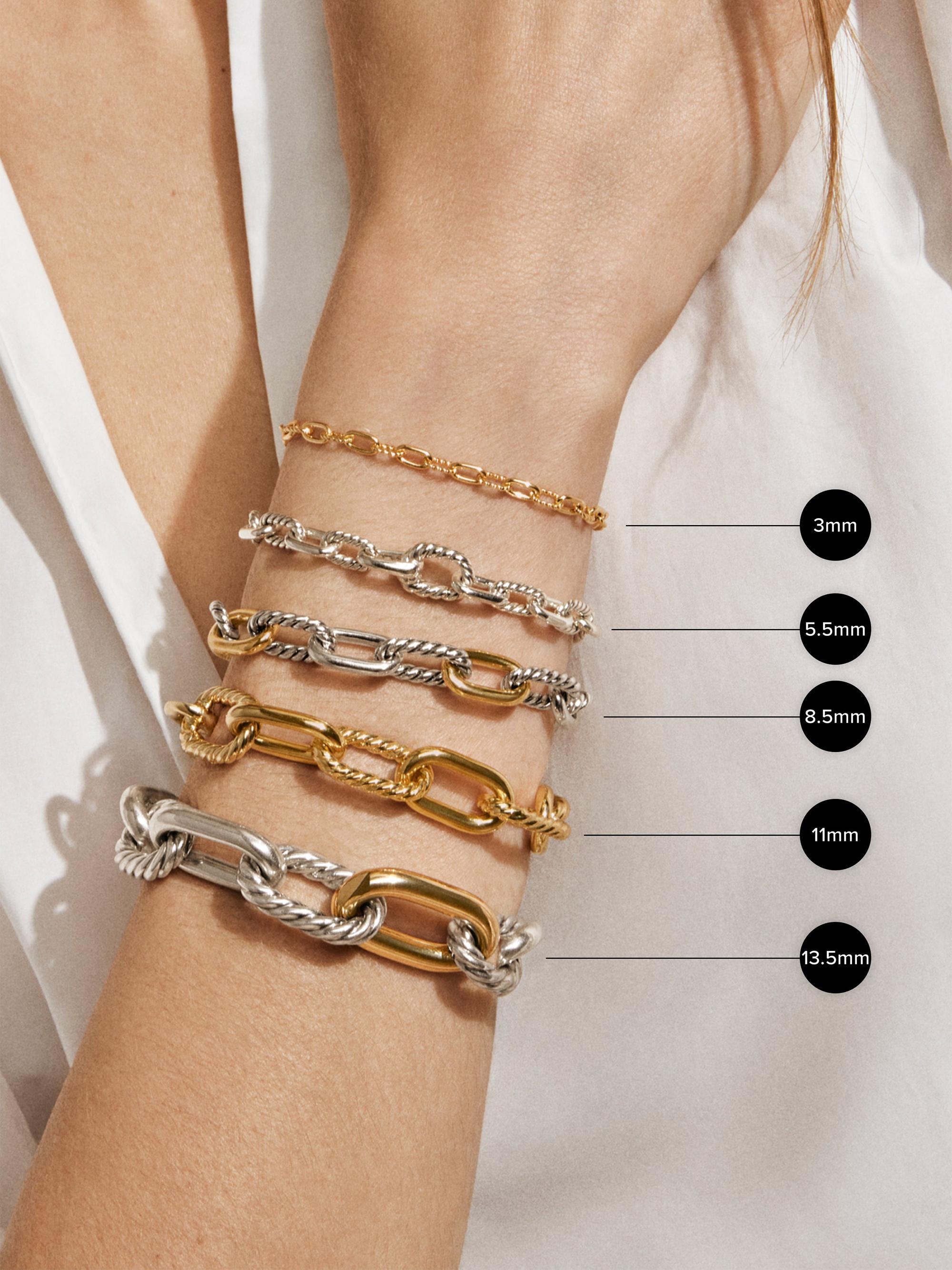 DY Madison Chain Bracelet in Sterling Silver