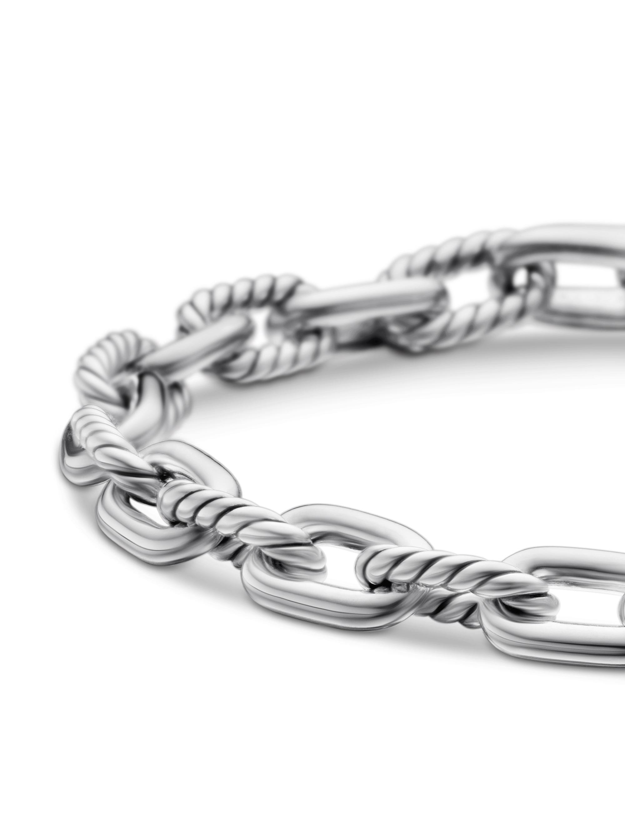 David Yurman DY Madison Chain Bracelet in Sterling Silver,